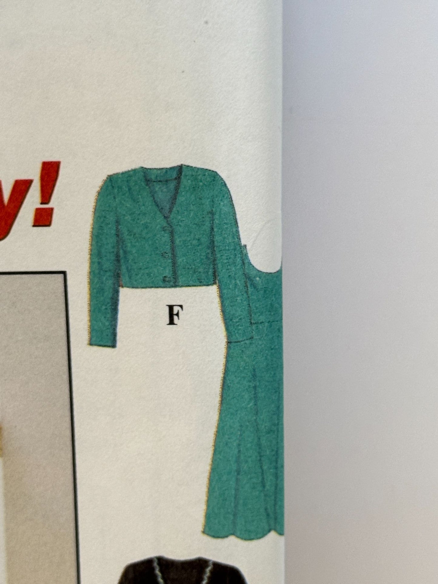 Simplicity Sewing Pattern 7511 Misses Dress Jacket Work Career Easy 18 20 22 UC