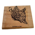 Stampin Up Butterfly Rubber Stamp Flying Spring Garden Friendship Card Making