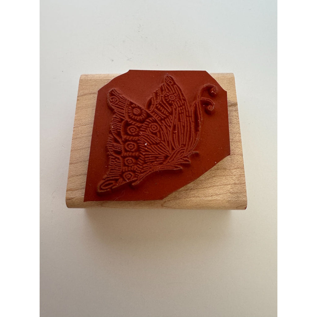 Stampin Up Butterfly Rubber Stamp Flying Spring Garden Friendship Card Making