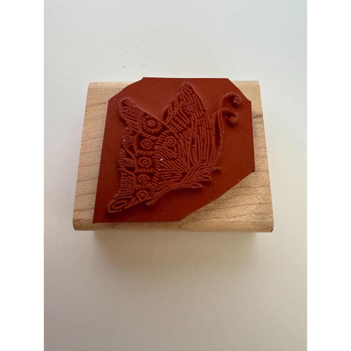 Stampin Up Butterfly Rubber Stamp Flying Spring Garden Friendship Card Making
