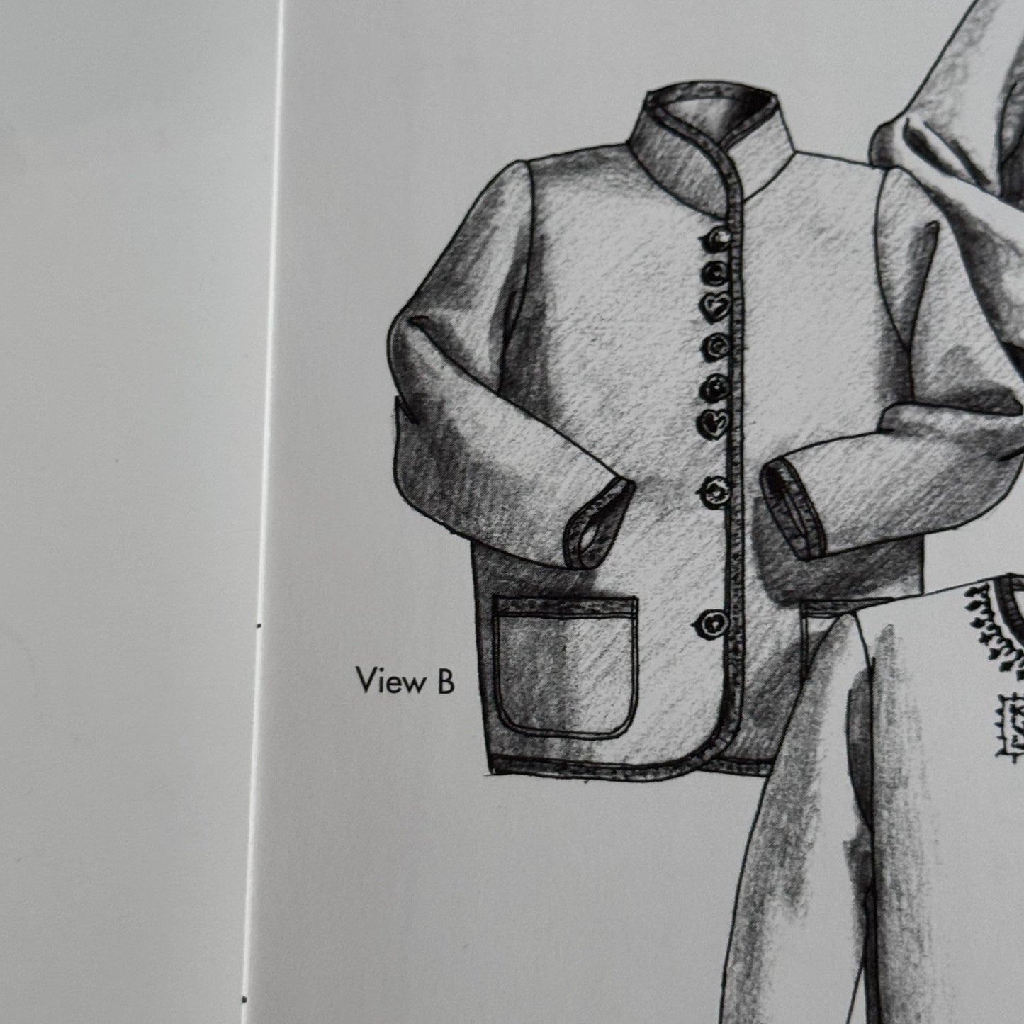 Great Copy Sewing Pattern 1000 Alpine Fleece Jacket Pizzazz Austrian XS-XL UC
