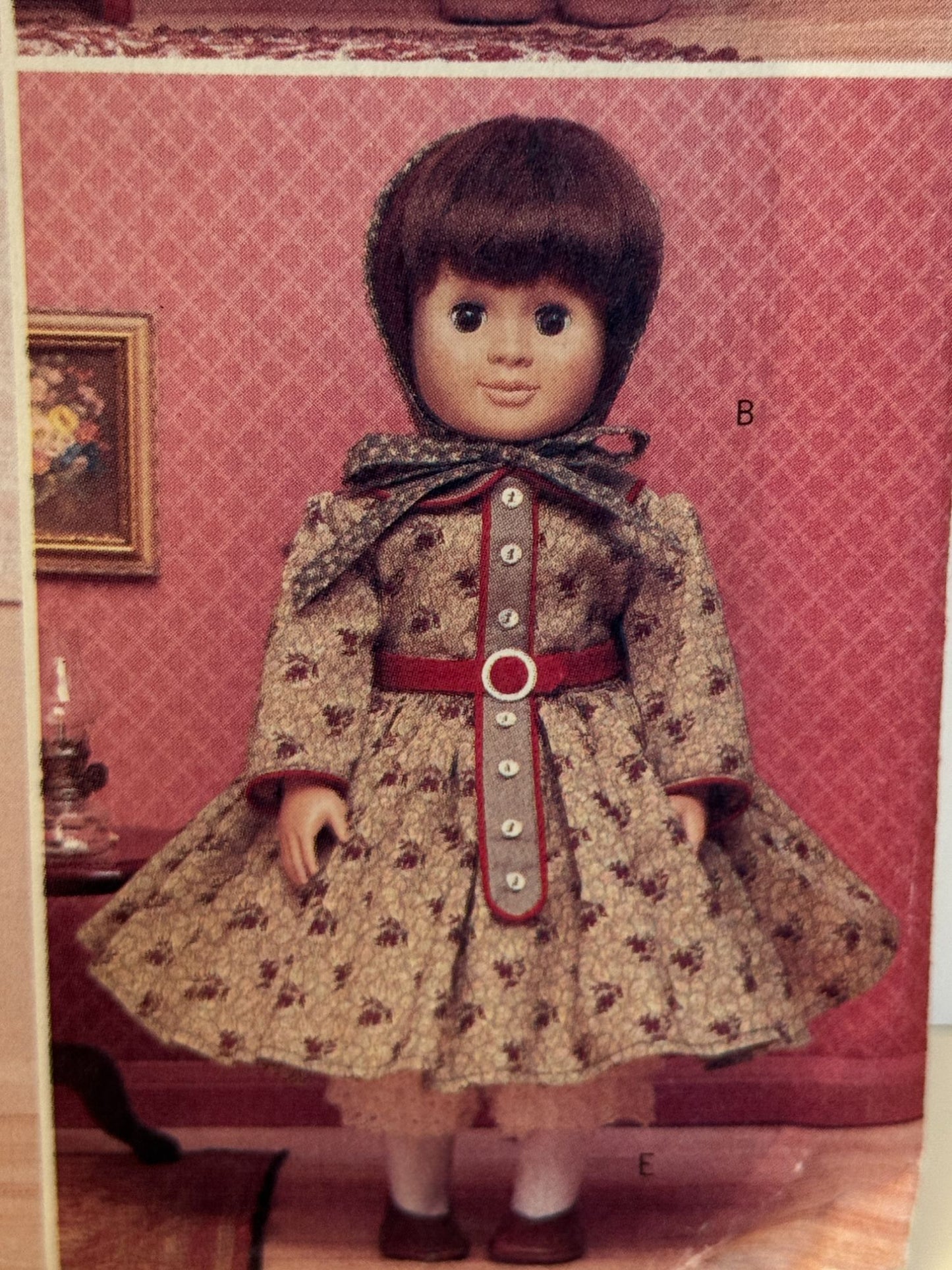 Butterick Sewing Pattern 6667 Doll Historical Clothing Dress Petticoat 18 Inch
