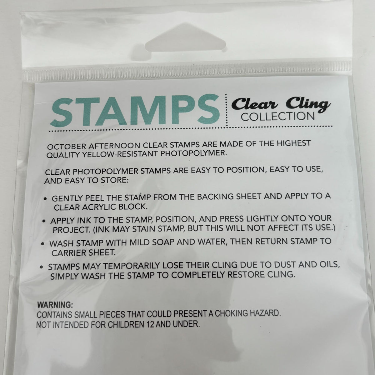 October Afternoon Clear Cling Stamp Set World Traveler Airplane Adventure Card Making Paper Craft