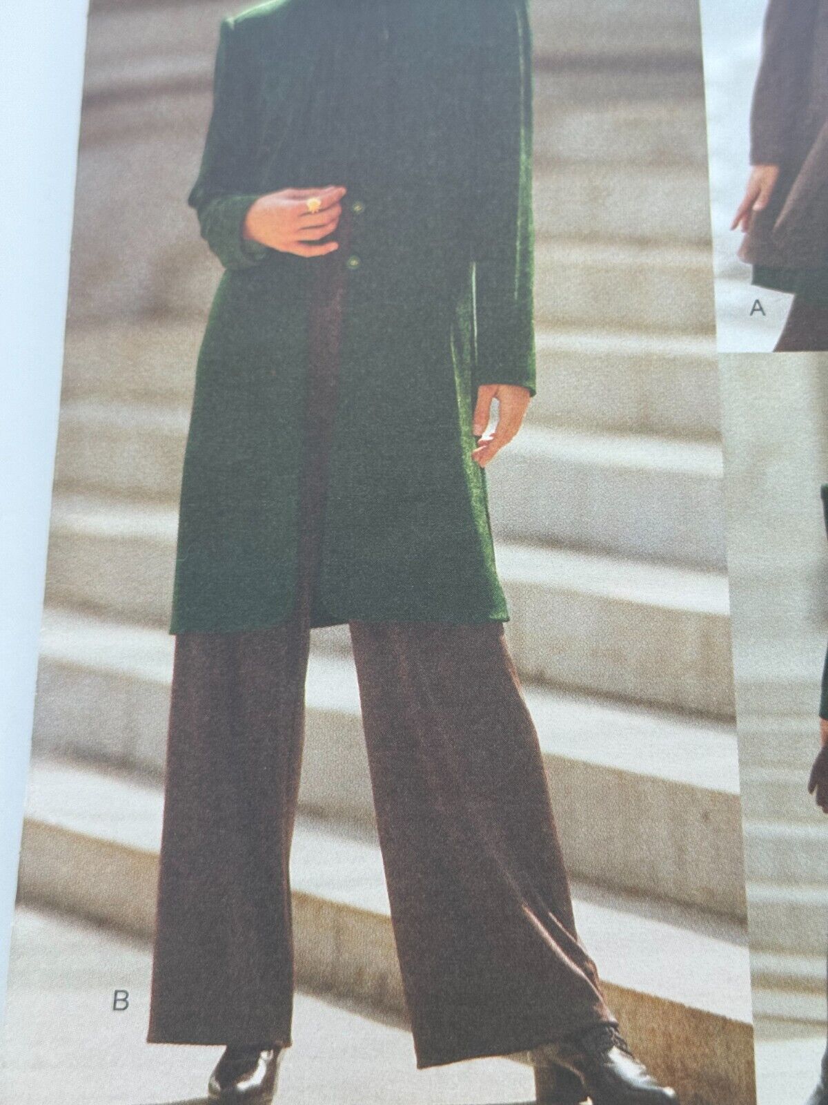Vogue 1471 Sewing Pattern Misses Jacket Vest Top Skirt Pants Scarf Minimalist 90s Wardrobe Capsule Size 20-24 UNCUT