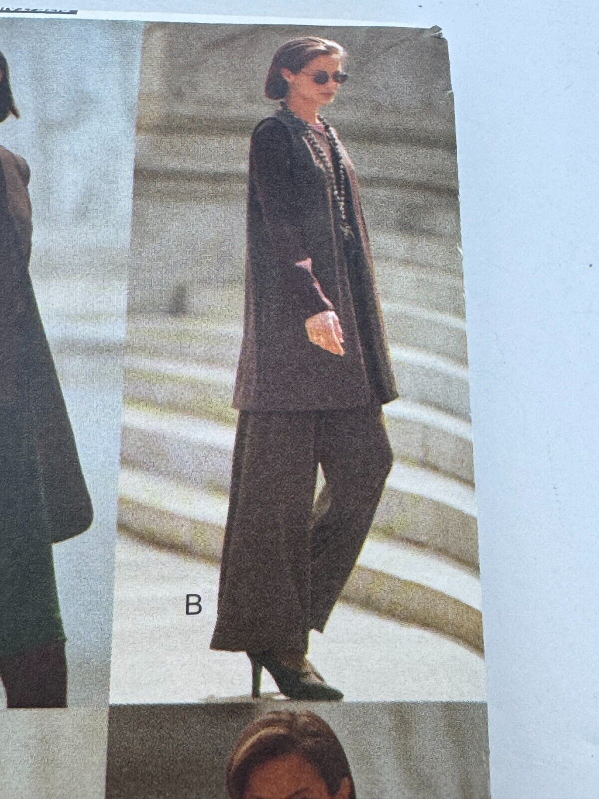 Vogue 1471 Sewing Pattern Misses Jacket Vest Top Skirt Pants Scarf Minimalist 90s Wardrobe Capsule Size 20-24 UNCUT
