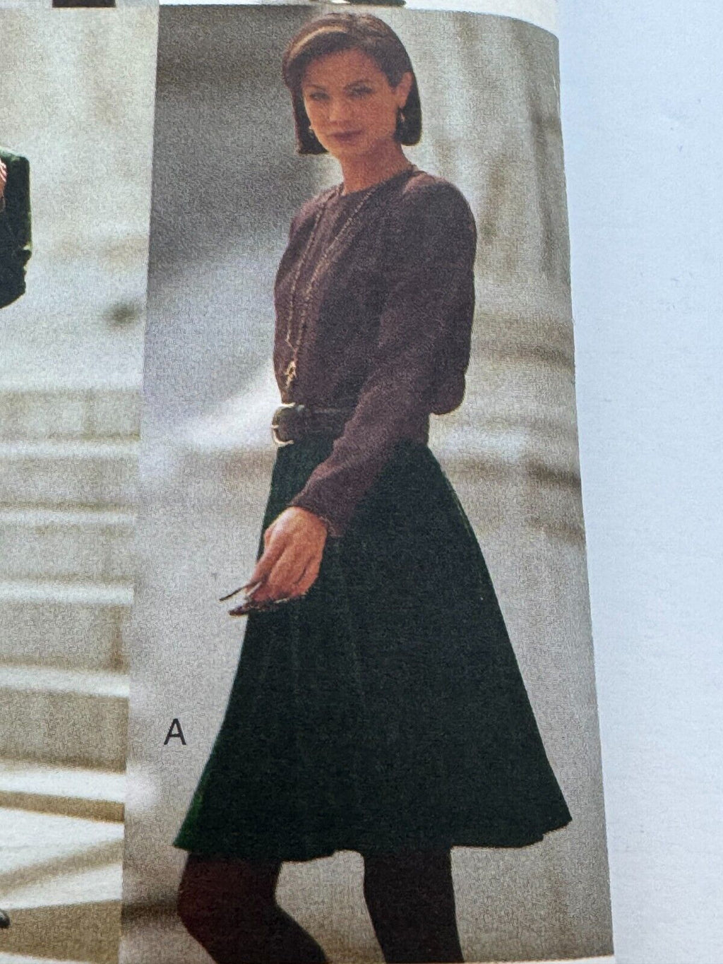 Vogue 1471 Sewing Pattern Misses Jacket Vest Top Skirt Pants Scarf Minimalist 90s Wardrobe Capsule Size 20-24 UNCUT