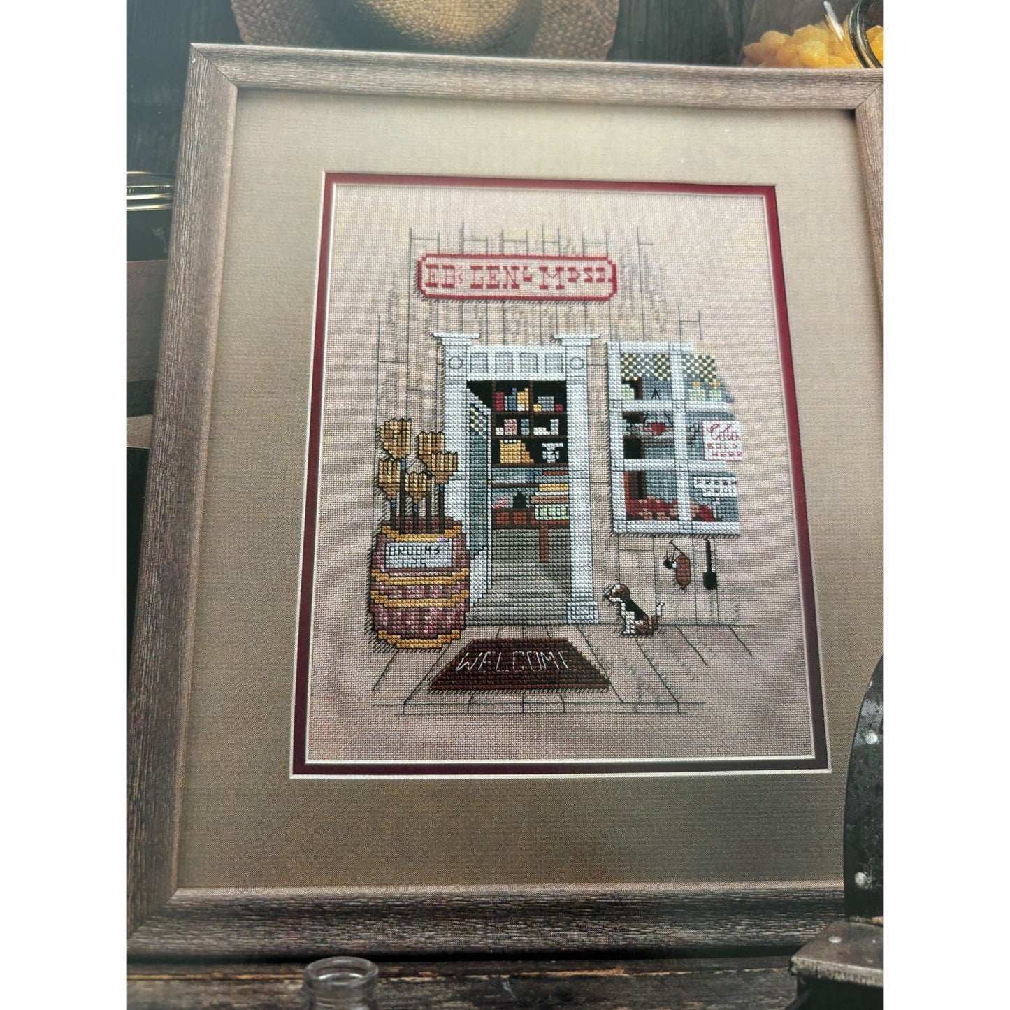 For The Love Of Cross Stitch Magazine Jan 1991 Hosanna Sampler Holiday Chickadee