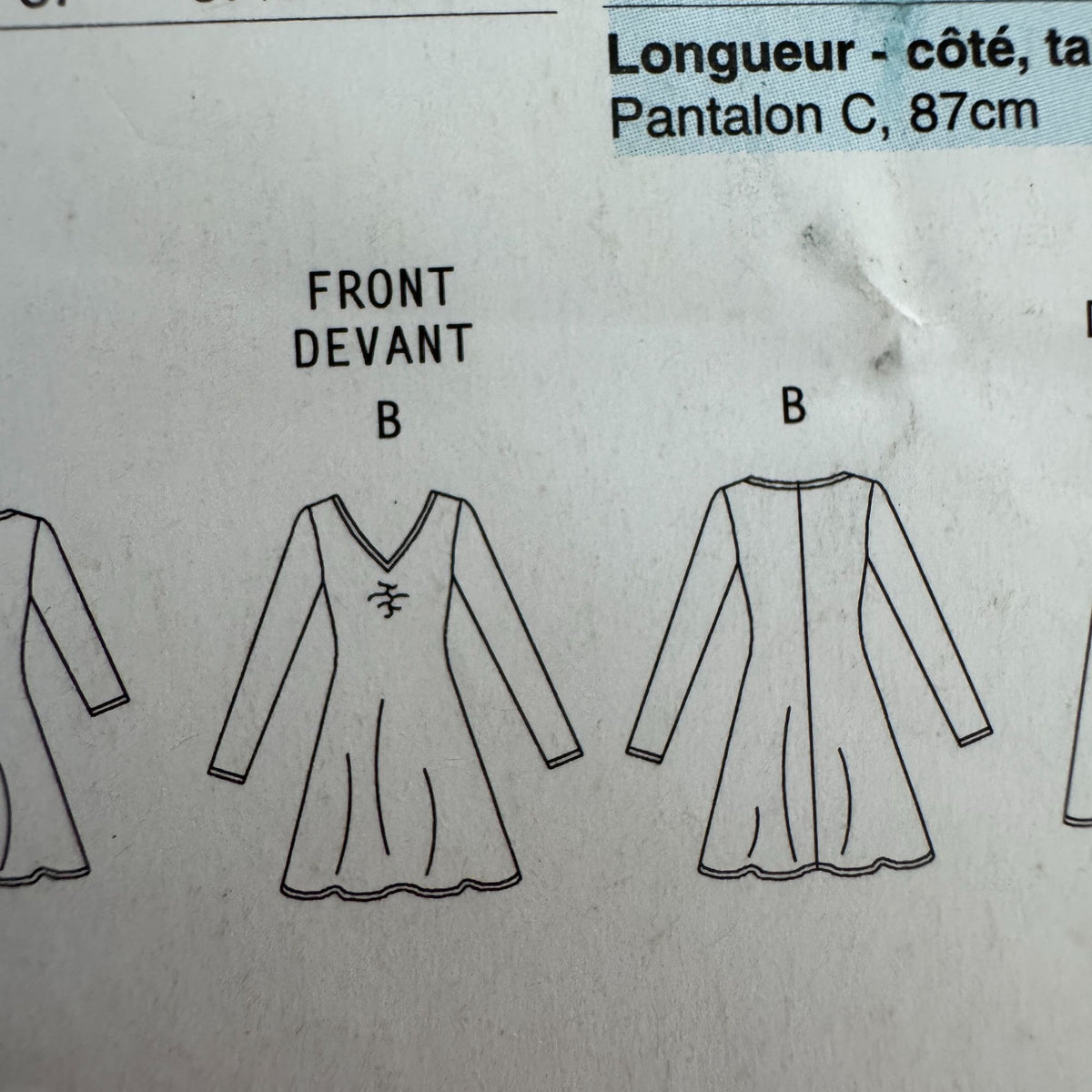 Butterick See and Sew Sewing Pattern B5375 Misses Tunic Dress Pants Easy 4-14 UC