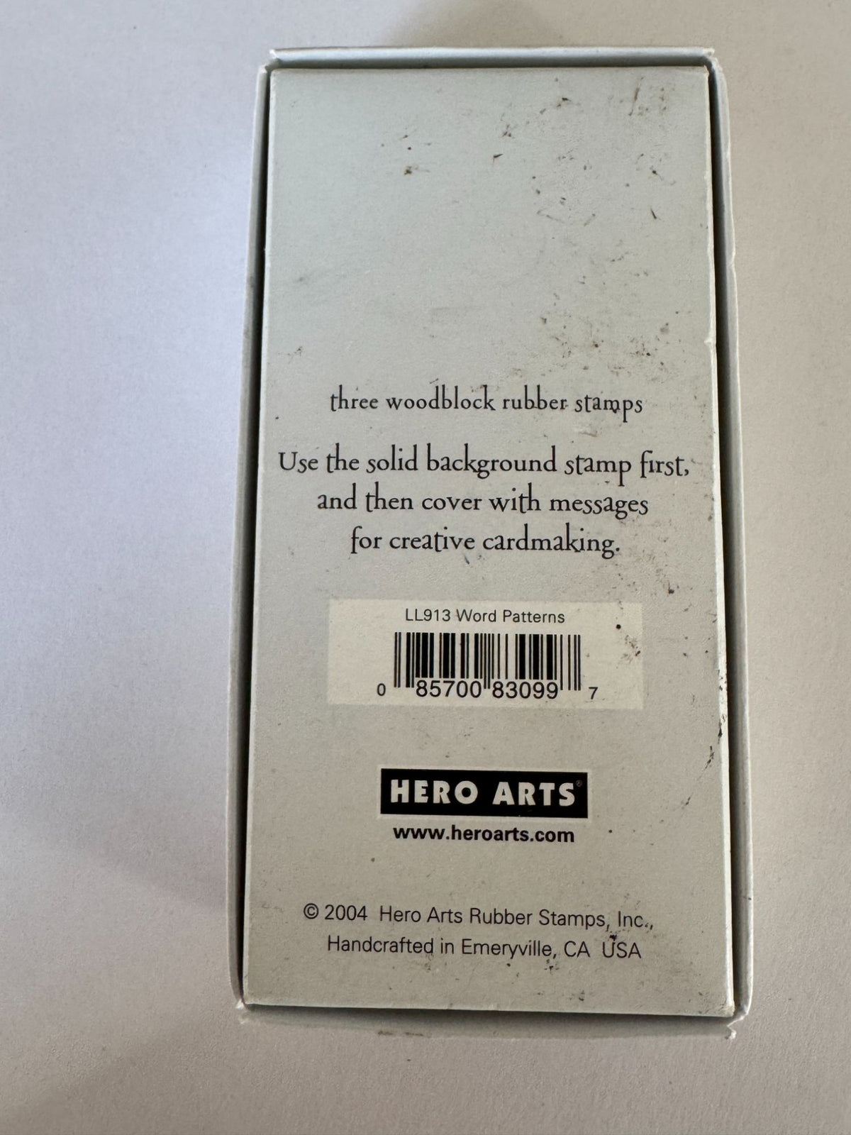 Hero Arts Rubber Stamps Word Patterns Thank You Cardmaking Set Words Hello Craft