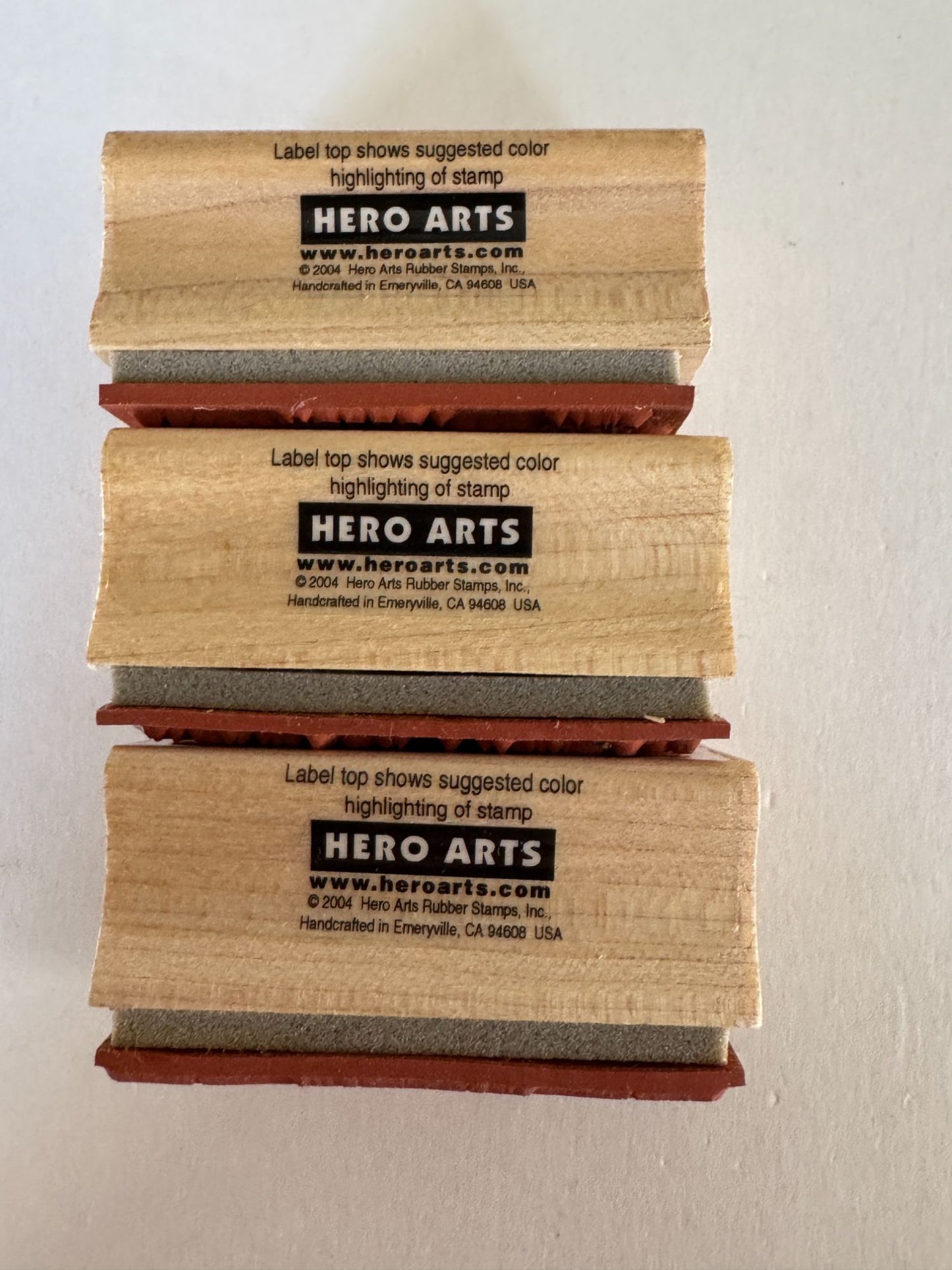 Hero Arts Rubber Stamps Word Patterns Thank You Cardmaking Set Words Hello Craft