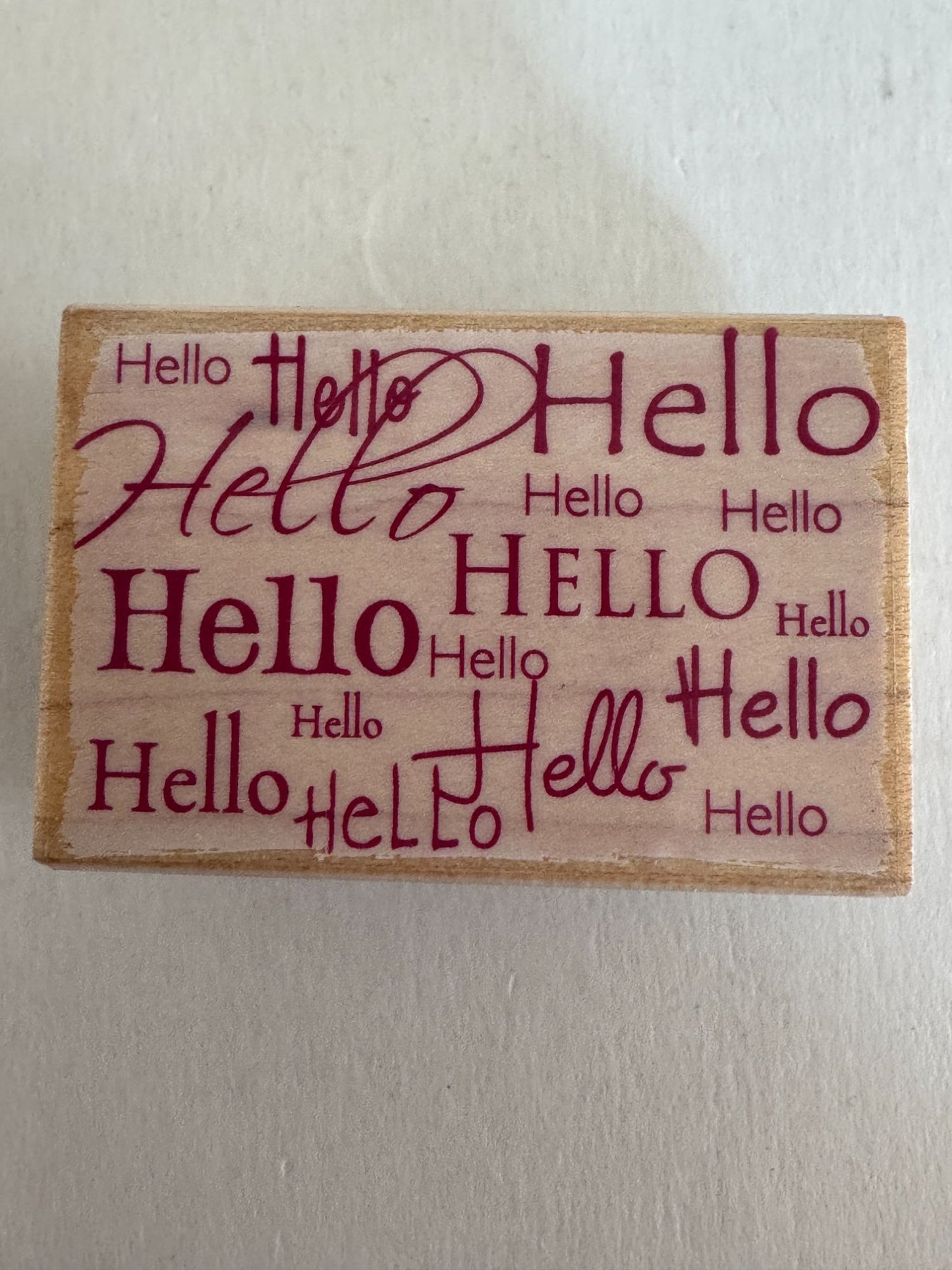 Hero Arts Rubber Stamps Word Patterns Thank You Cardmaking Set Words Hello Craft