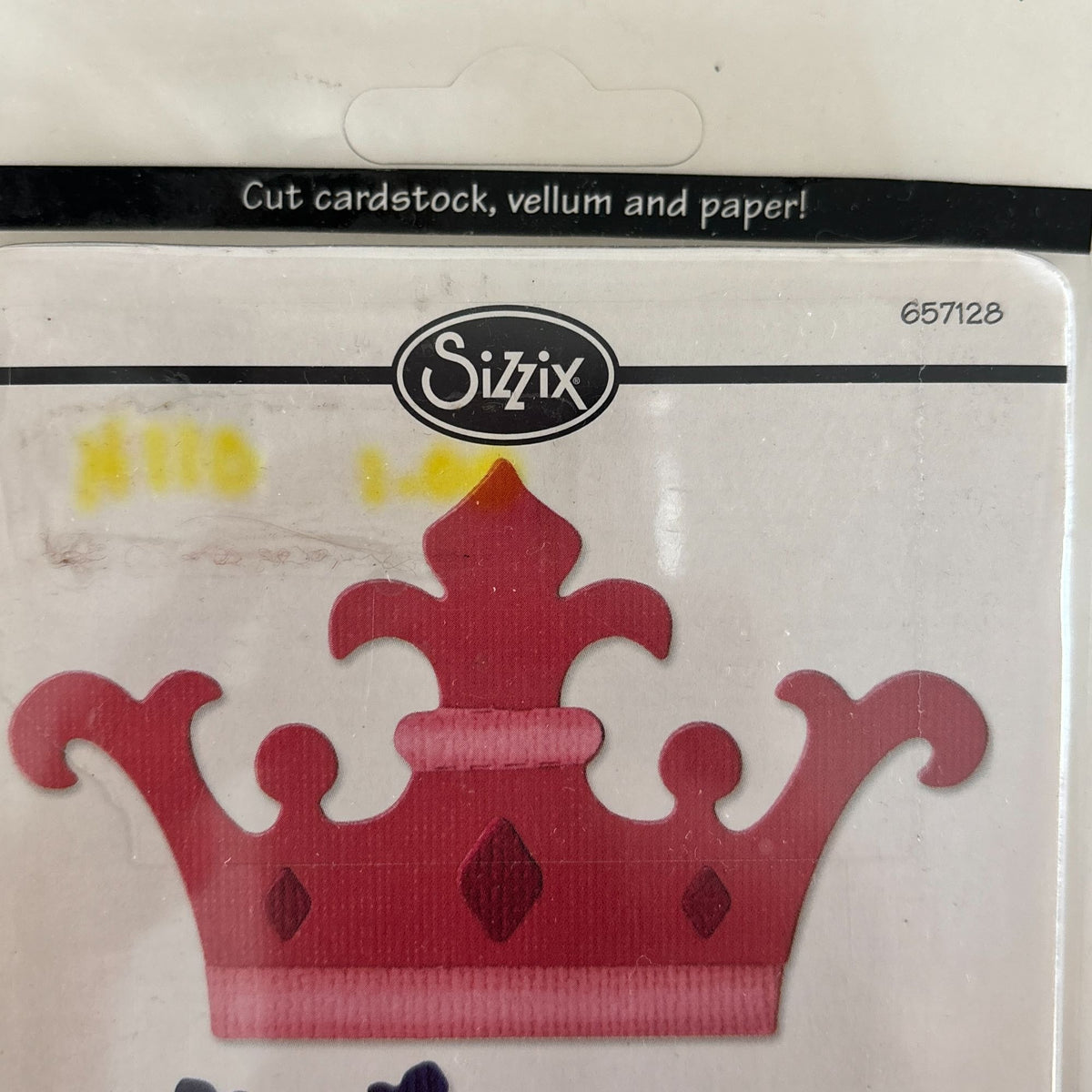 Sizzix Sizzlits Die Set Crown Medallion Scrolls Medium 3-Dies Cardmaking 657128 Snowflake Scrapbooking Craft