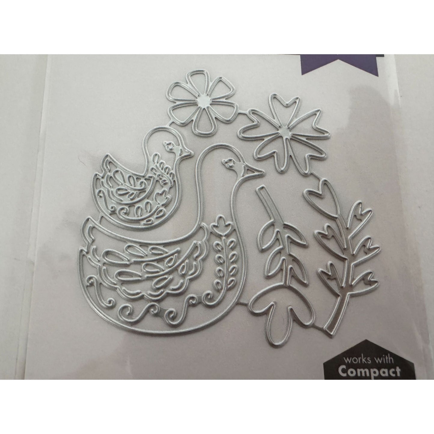 Hero Arts Fancy Dies Bird Family Metal Die Set Spring Easter Nature Cardmaking