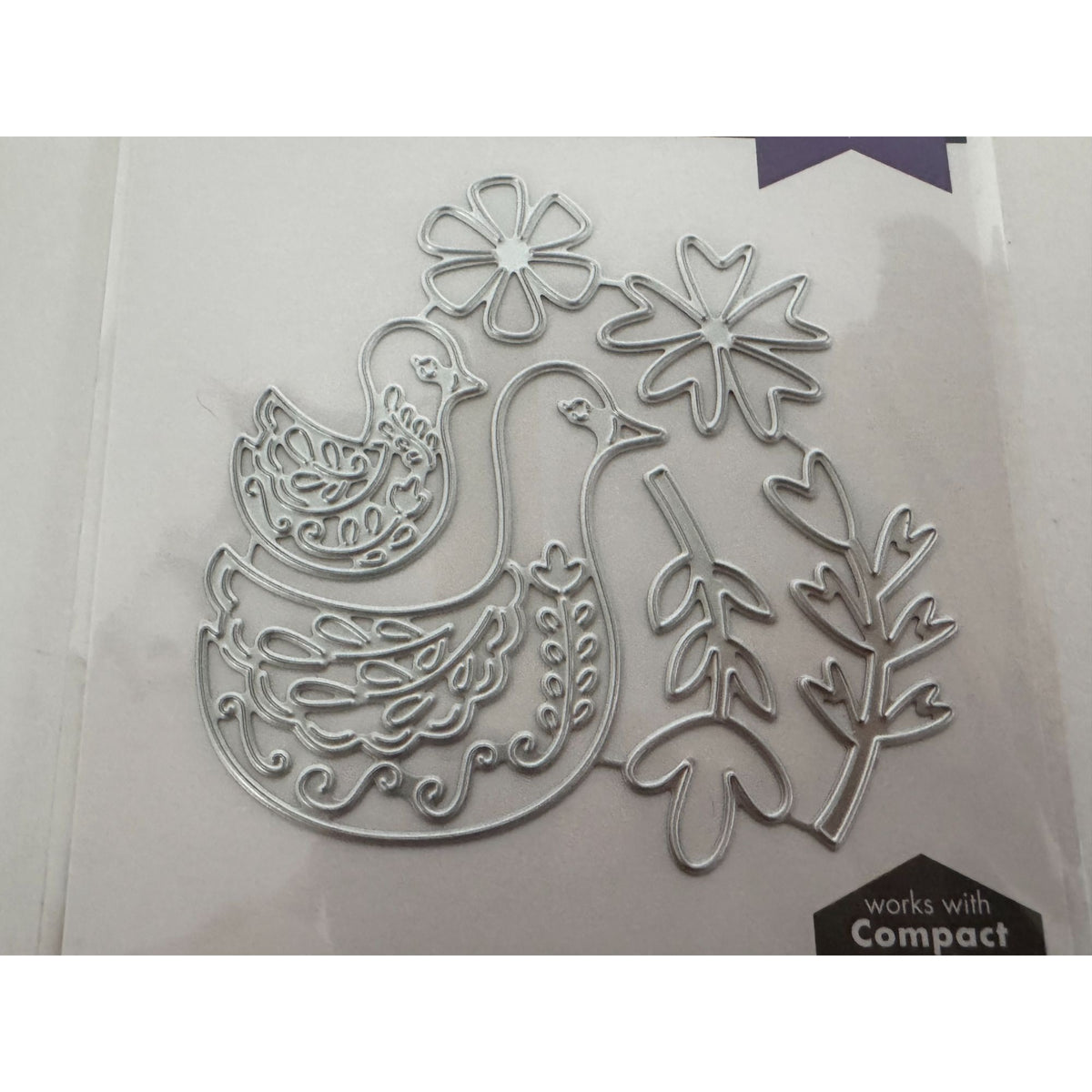 Hero Arts Fancy Dies Bird Family Metal Die Set Spring Easter Nature Cardmaking