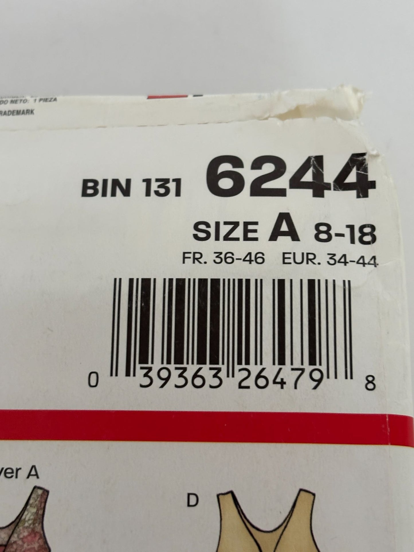 Simplicity New Look Sewing Pattern 6244: Misses' Dress