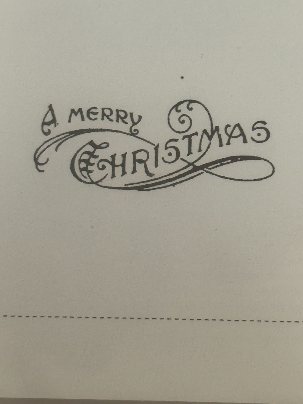 Stampin Up Rubber Stamps Bells and Boughs A Merry Christmas Card Making Set of 4