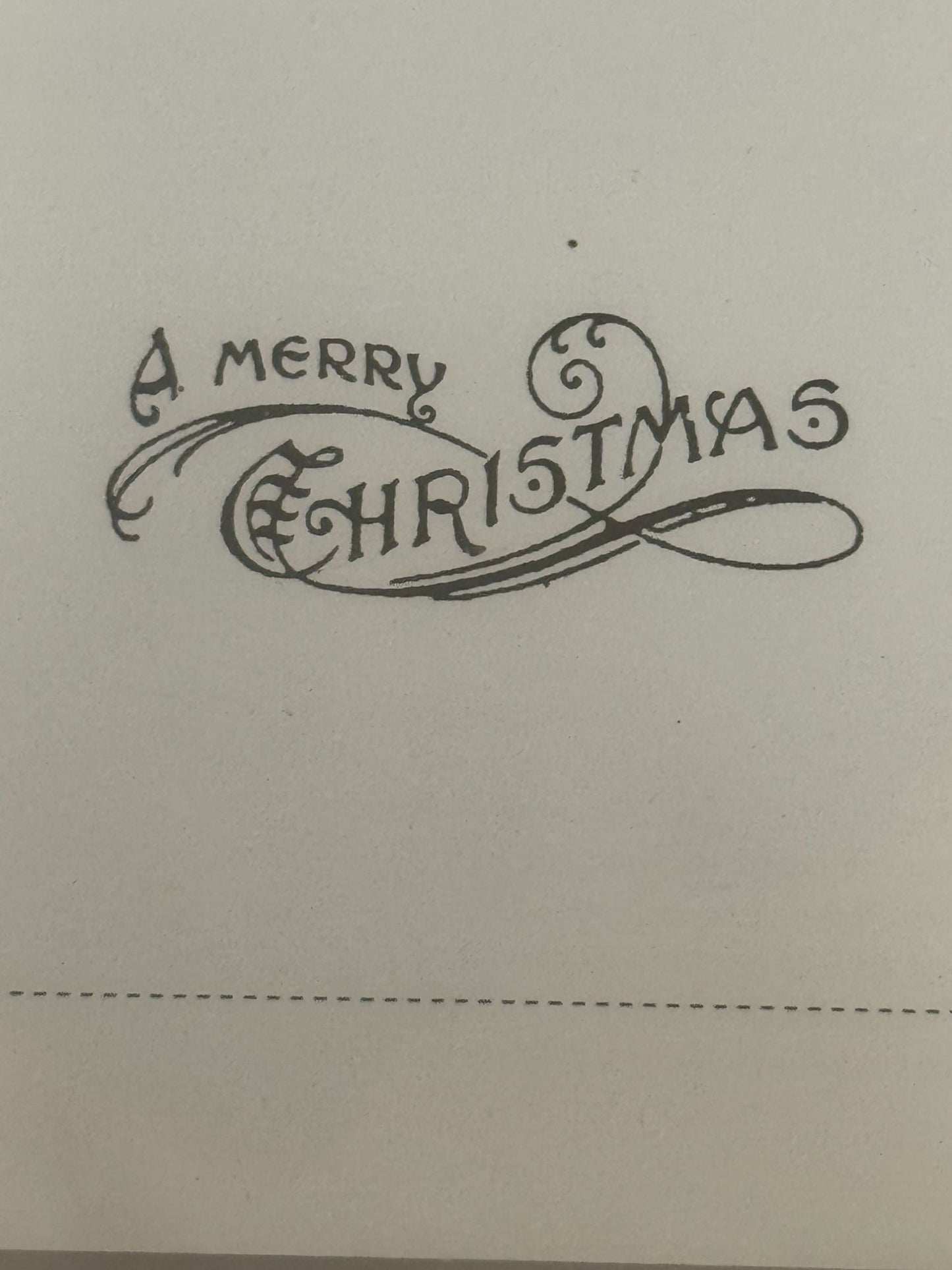 Stampin Up Rubber Stamps Bells and Boughs A Merry Christmas Card Making Set of 4