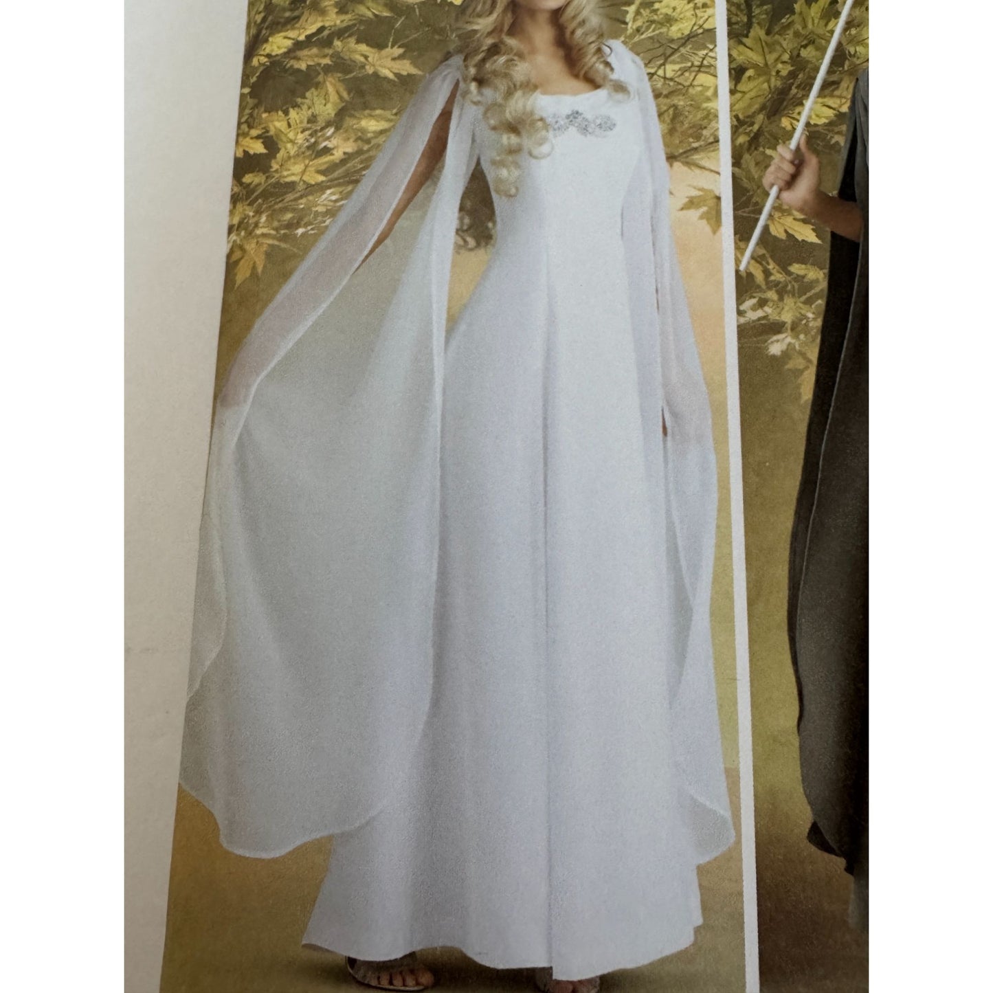 Simplicity Sewing Pattern 1551 Medieval Fantasy Costume Dress Cape 8-14 Uncut Royal Romantic