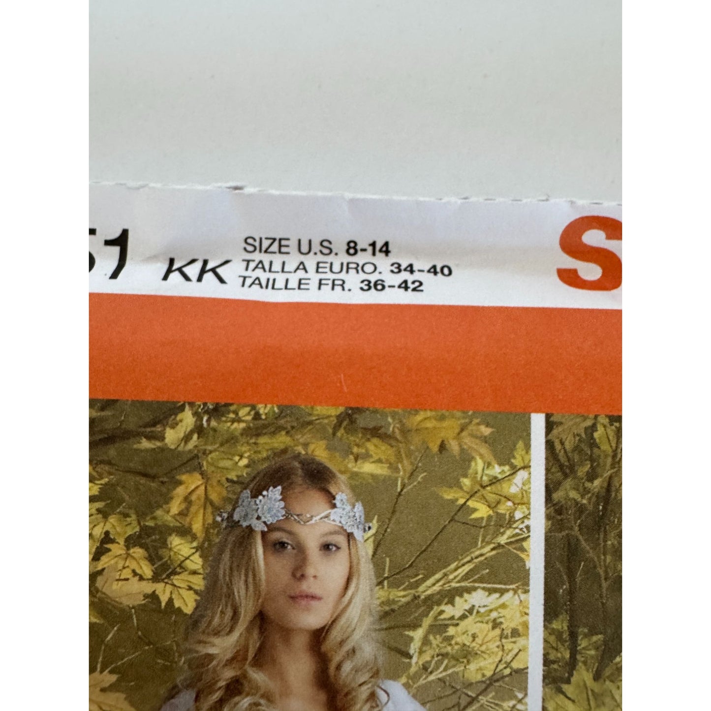 Simplicity Sewing Pattern 1551 Medieval Fantasy Costume Dress Cape 8-14 Uncut Royal Romantic