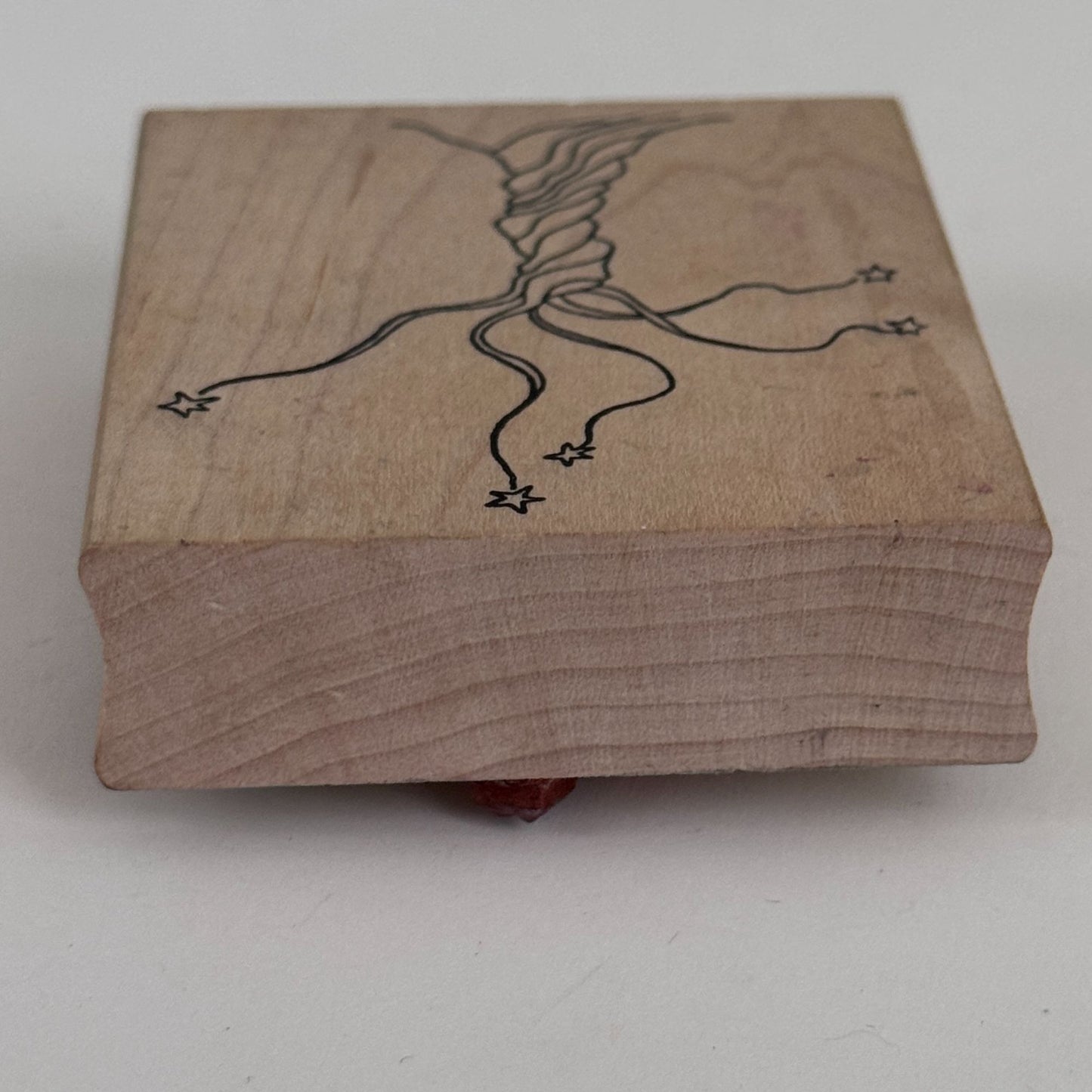 Rubbermoon Rubber Stamp Twisted Tree Whimsical Art Journal Fantasy Crafts Mixed Media
