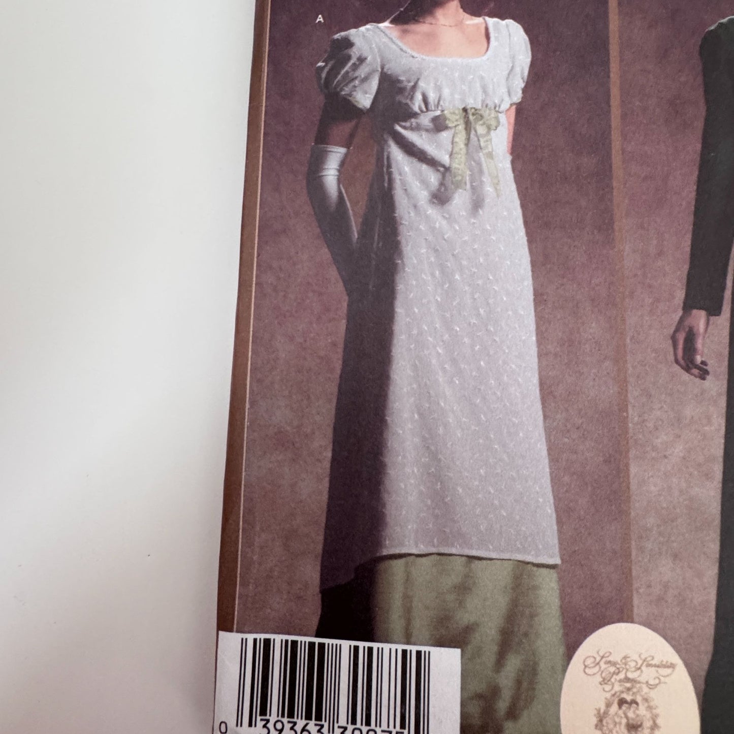 Simplicity Sewing Pattern 4055 Regency Era Dress Historical Costume 14-20 Uncut Circa 1795-1825 Halloween