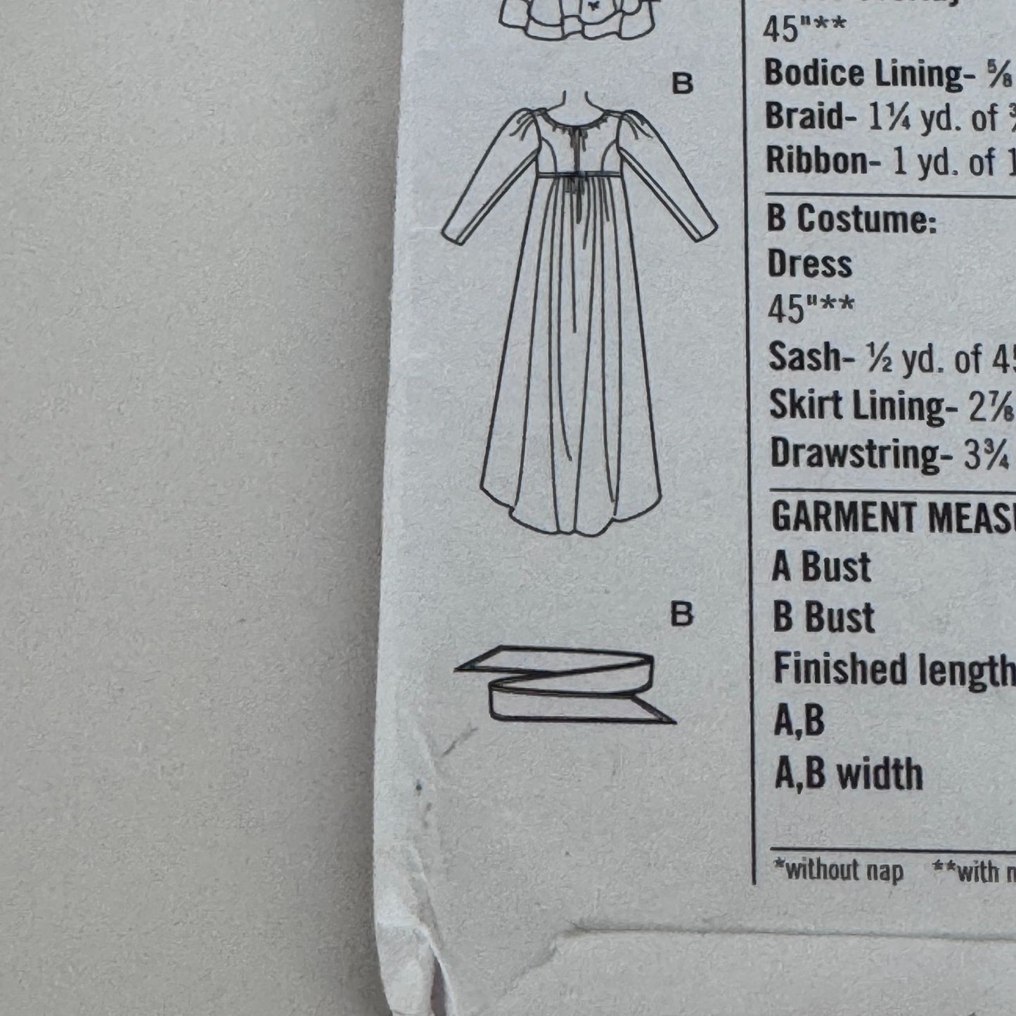 Simplicity Sewing Pattern 4055 Regency Era Dress Historical Costume 14-20 Uncut Circa 1795-1825 Halloween