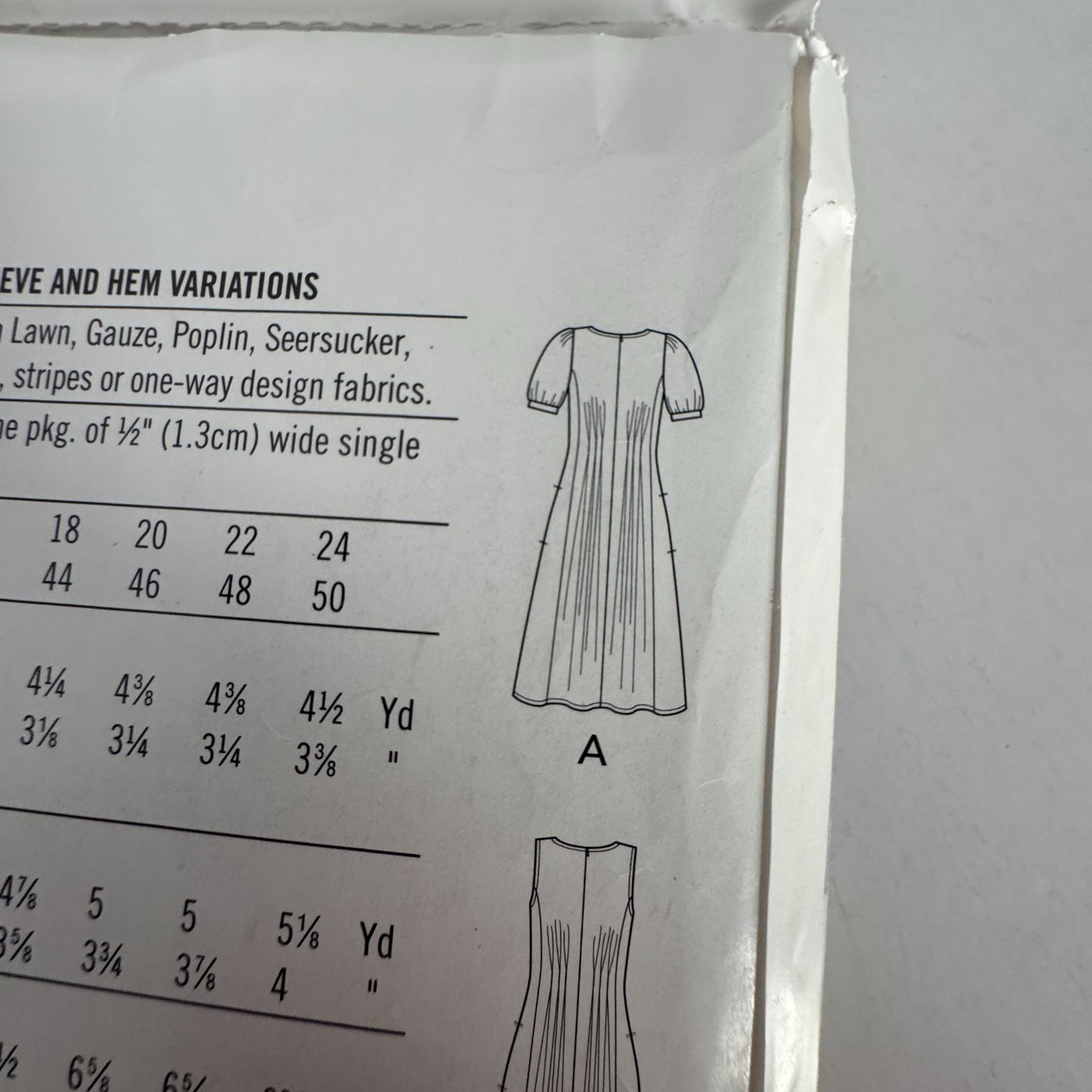 Simplicity Sewing Pattern R10595 Midi or Maxi Dress Released Pleats 6-14 Uncut