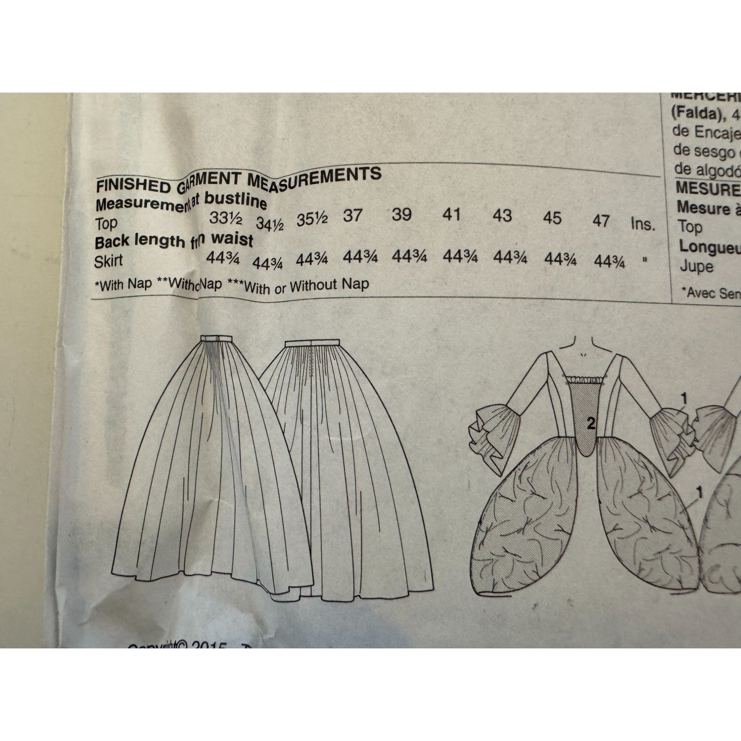 McCalls Sewing Pattern M7271 Fairy Godmother Dress Angel Halloween Costume 14-22