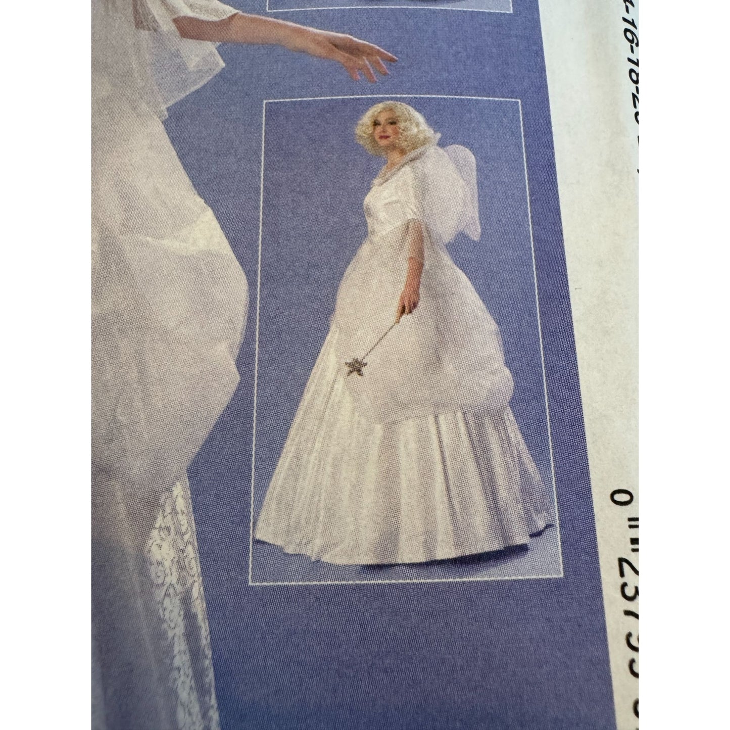 McCalls Sewing Pattern M7271 Fairy Godmother Dress Angel Halloween Costume 14-22