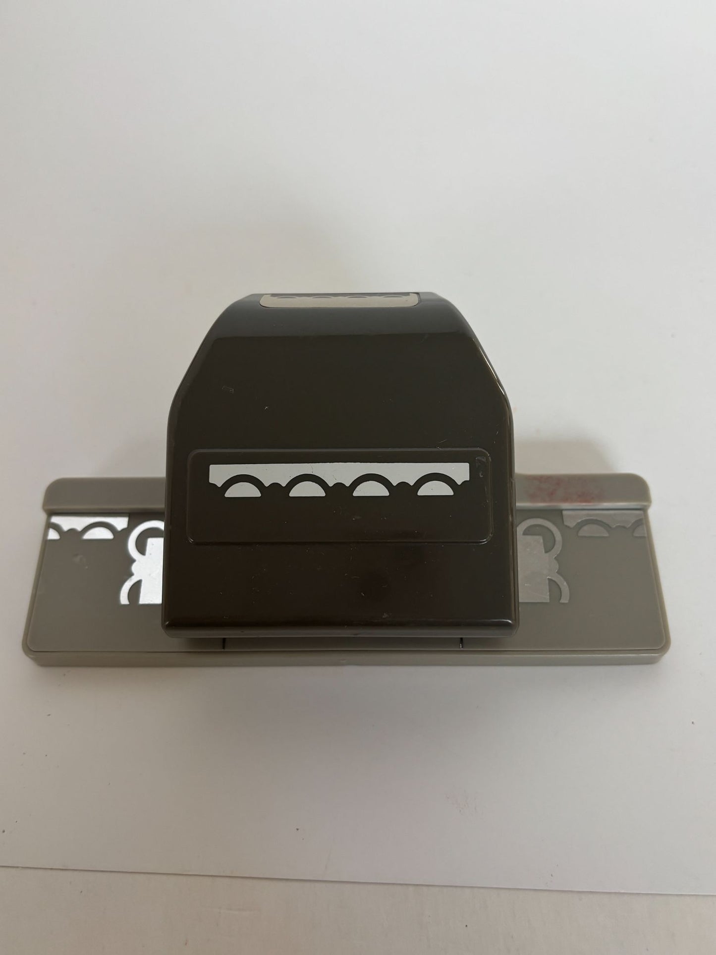 Stampin Up Paper Punch Set Scalloped Trim Border Edge Corner Half Circles Craft