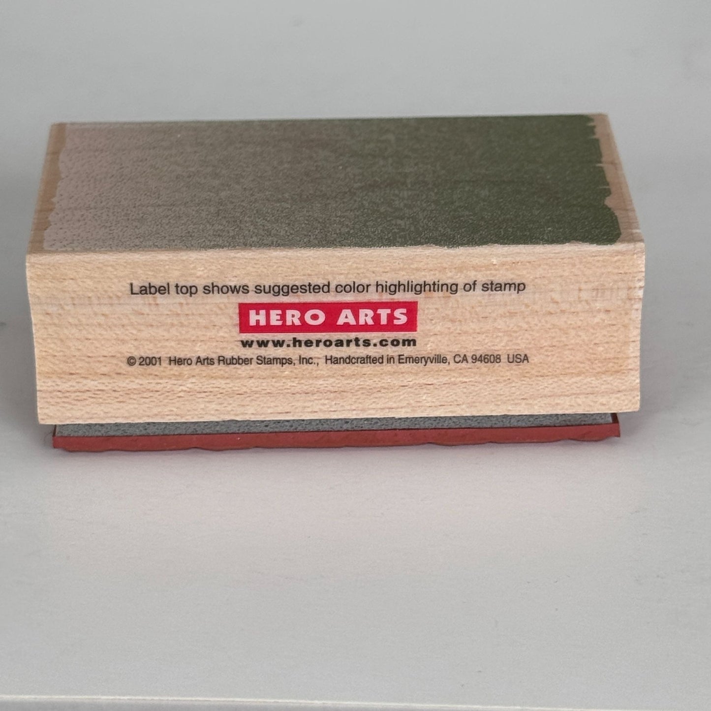 Hero Arts Rubber Stamp Eclipse Rectangle Gradient Background Card Making Texture E2140 Art Scrapbooking