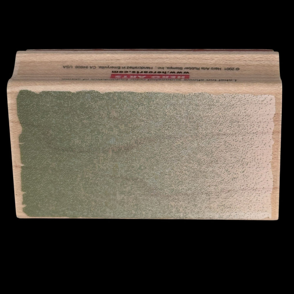 Hero Arts Rubber Stamp Eclipse Rectangle Gradient Background Card Making Texture E2140 Art Scrapbooking