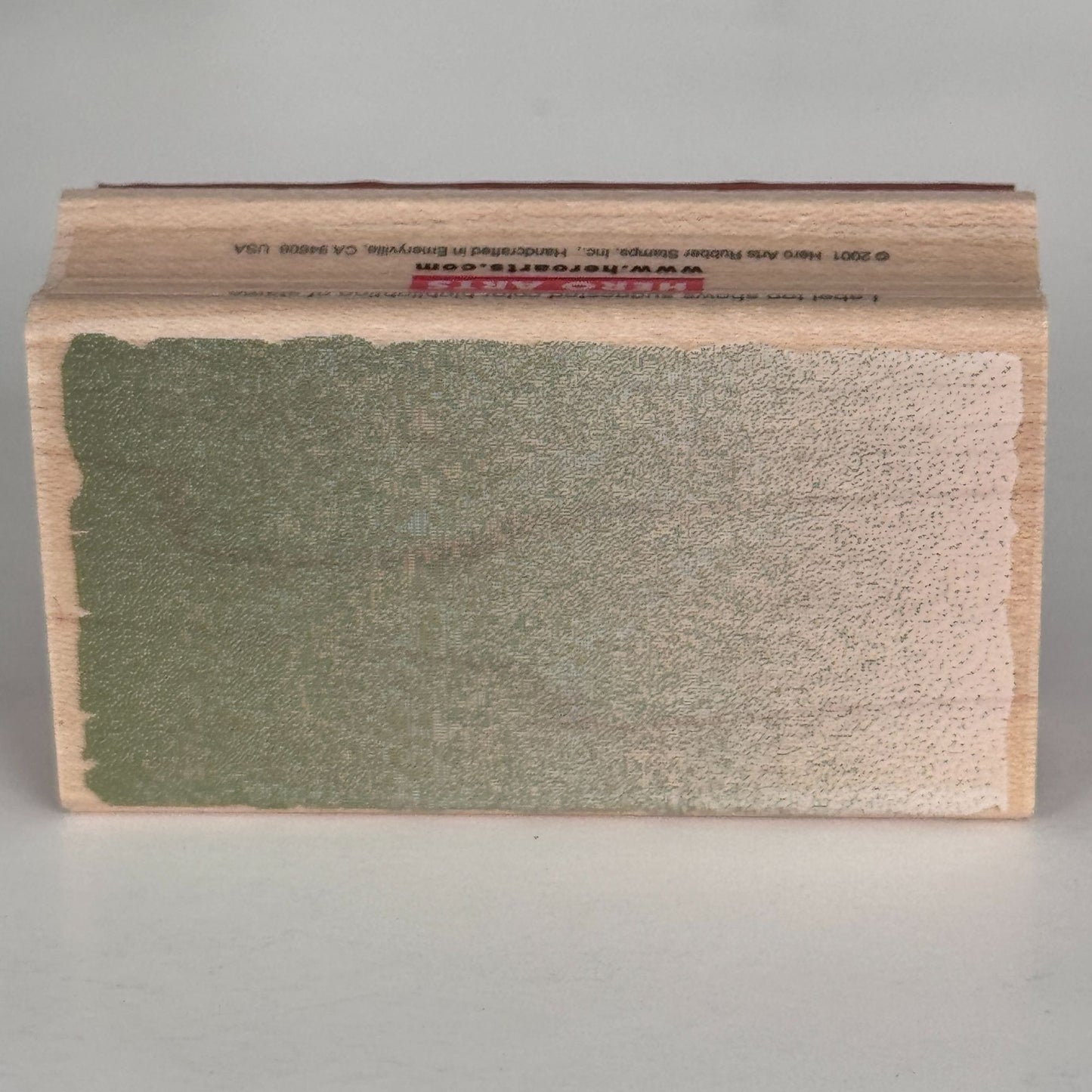 Hero Arts Rubber Stamp Eclipse Rectangle Gradient Background Card Making Texture E2140 Art Scrapbooking