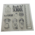 CTMH My Acrylix Acrylic Stamp Set Back to School Kids Day to Day Best Teacher