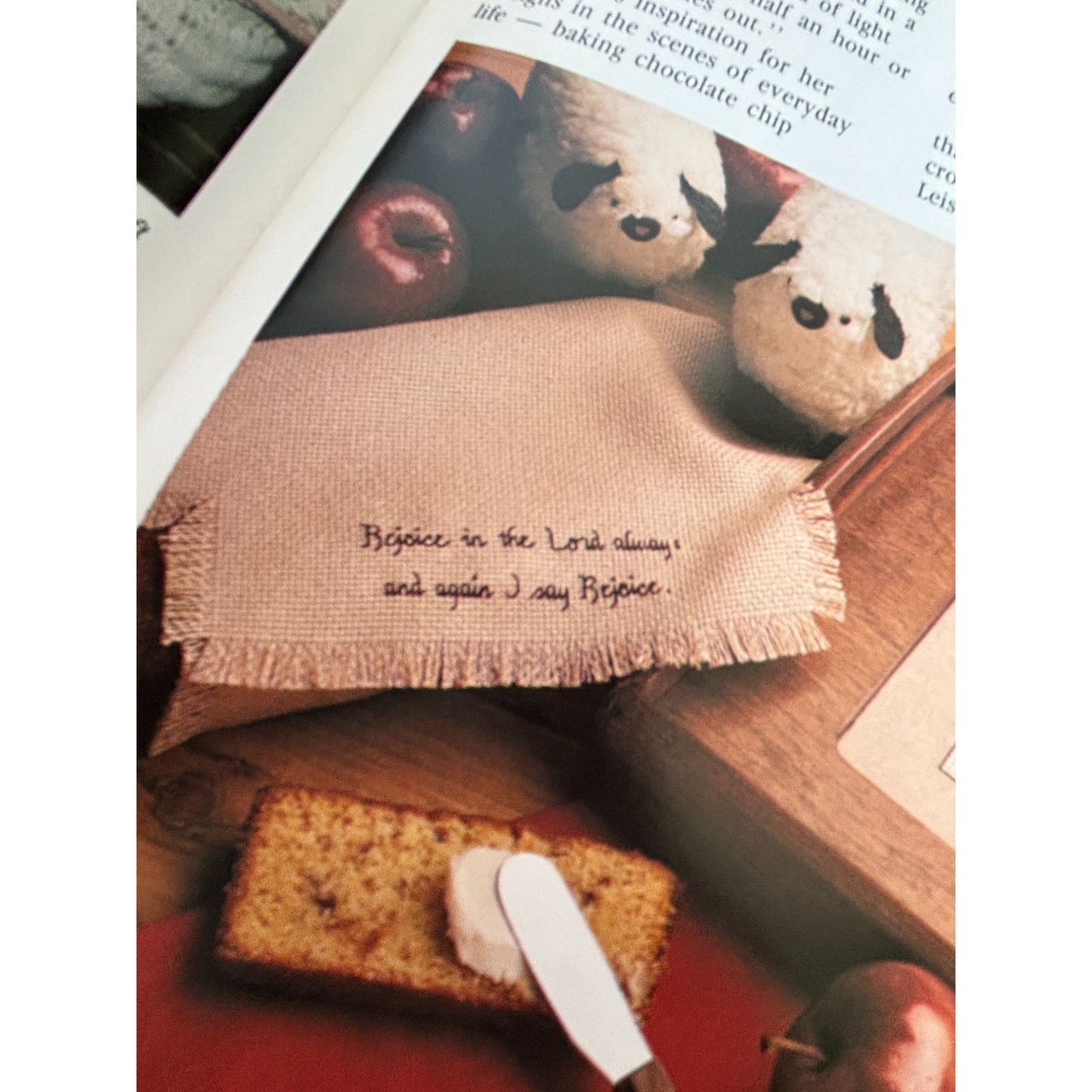 For The Love Of Cross Stitch Magazine September 1989 Apple Tree Bible Quote Fall