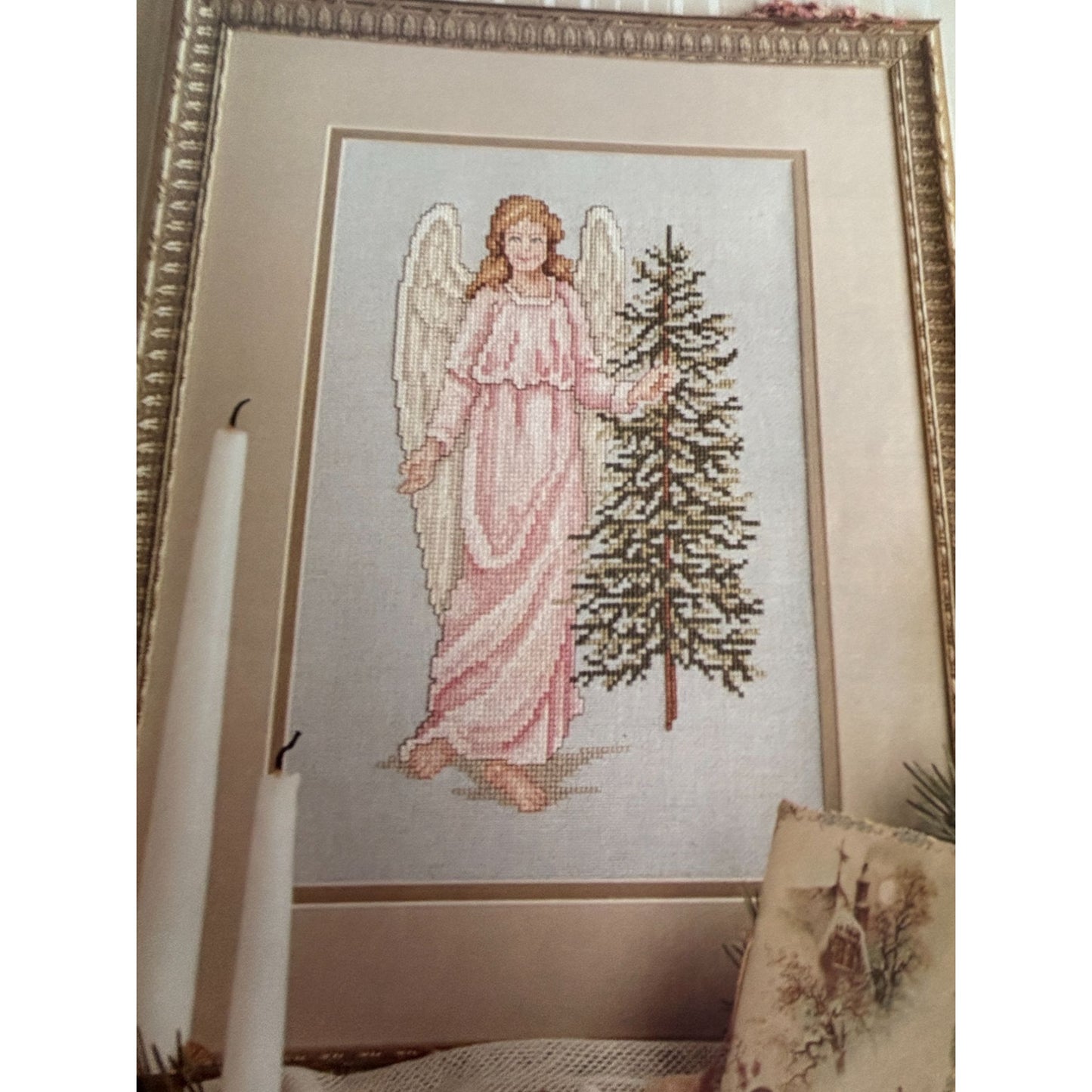For The Love Of Cross Stitch Magazine September 1989 Apple Tree Bible Quote Fall