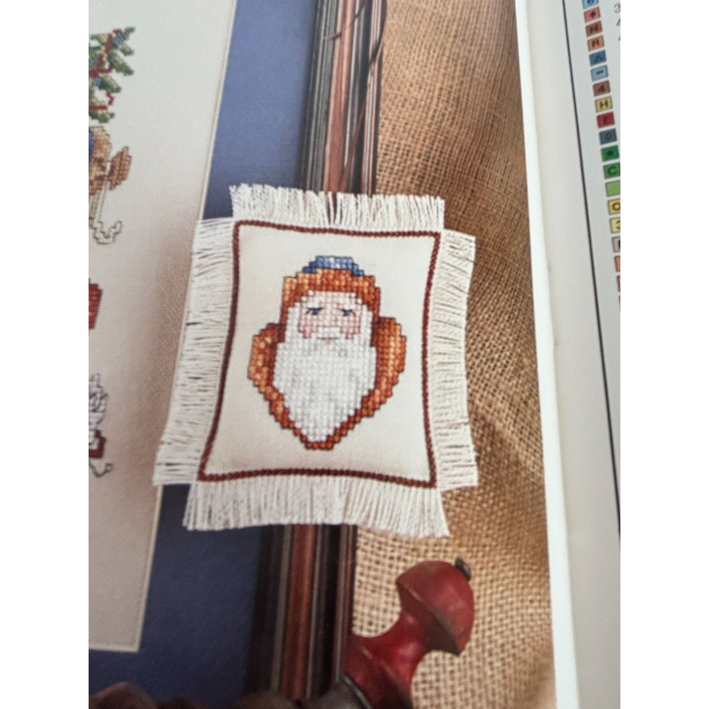 For The Love Of Cross Stitch Magazine September 1989 Apple Tree Bible Quote Fall