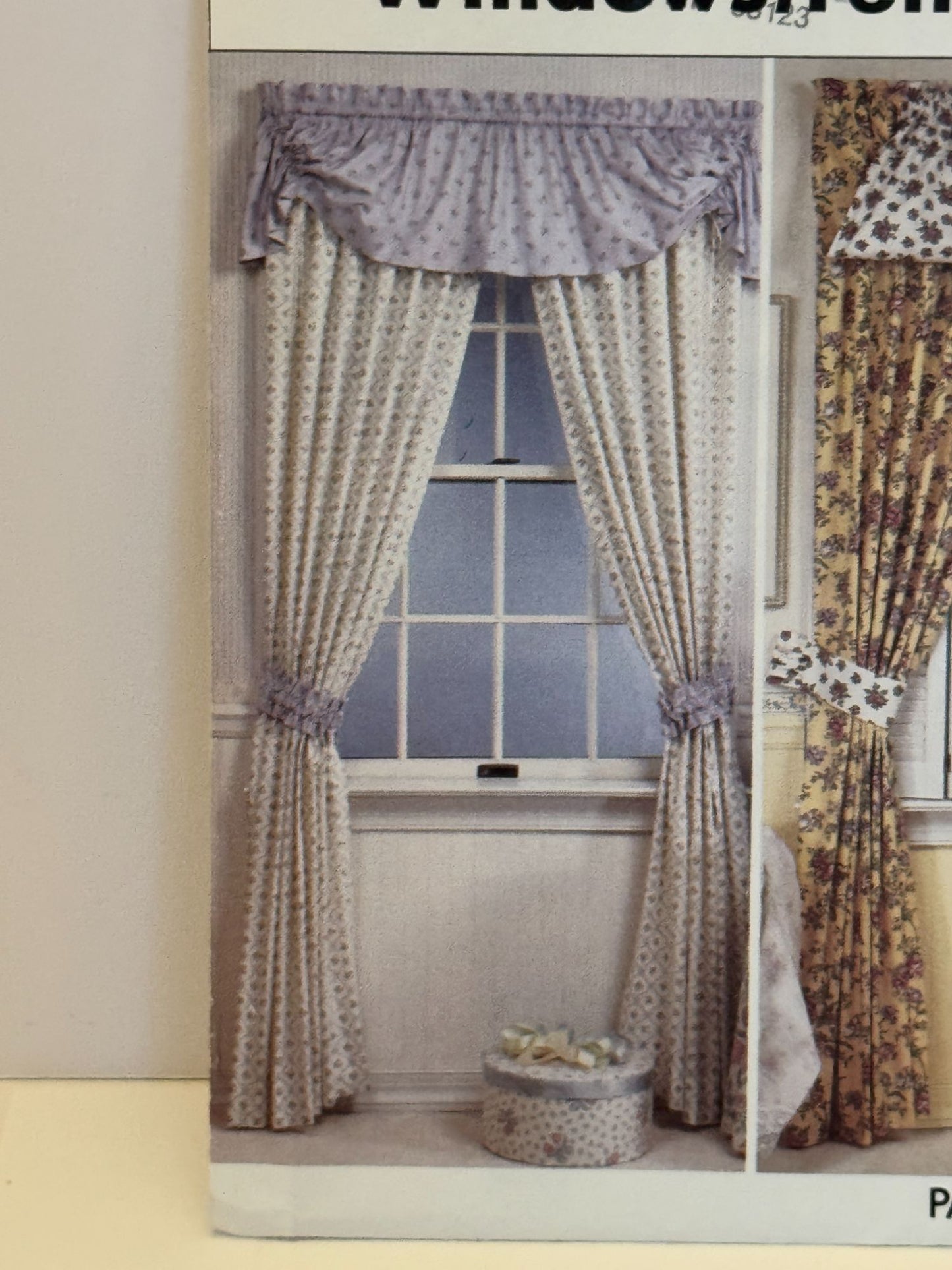 Simplicity Sewing Pattern 9799 Easy House Curtains Window Treatment Swag Valance