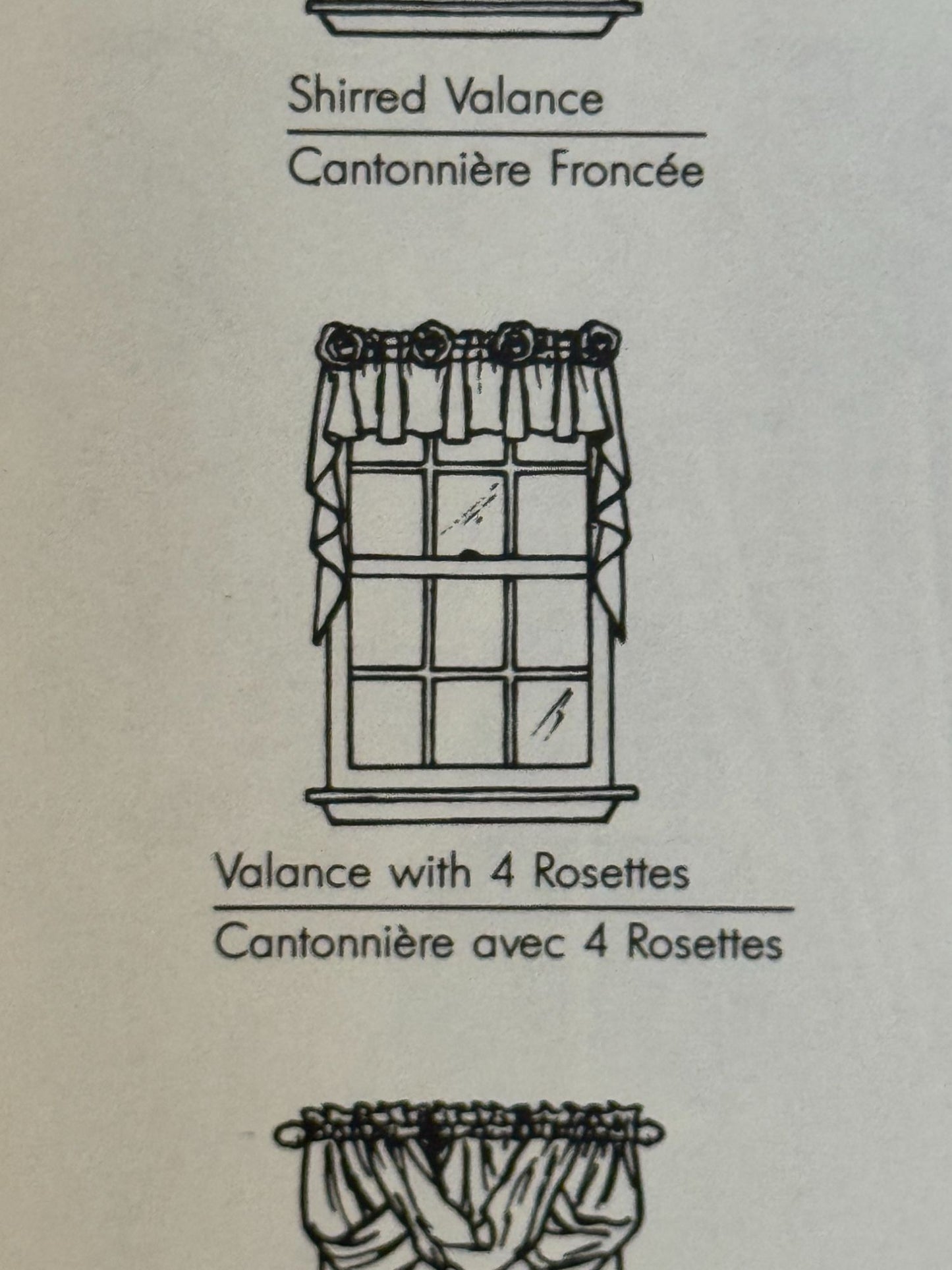 Simplicity Sewing Pattern 9799 Easy House Curtains Window Treatment Swag Valance