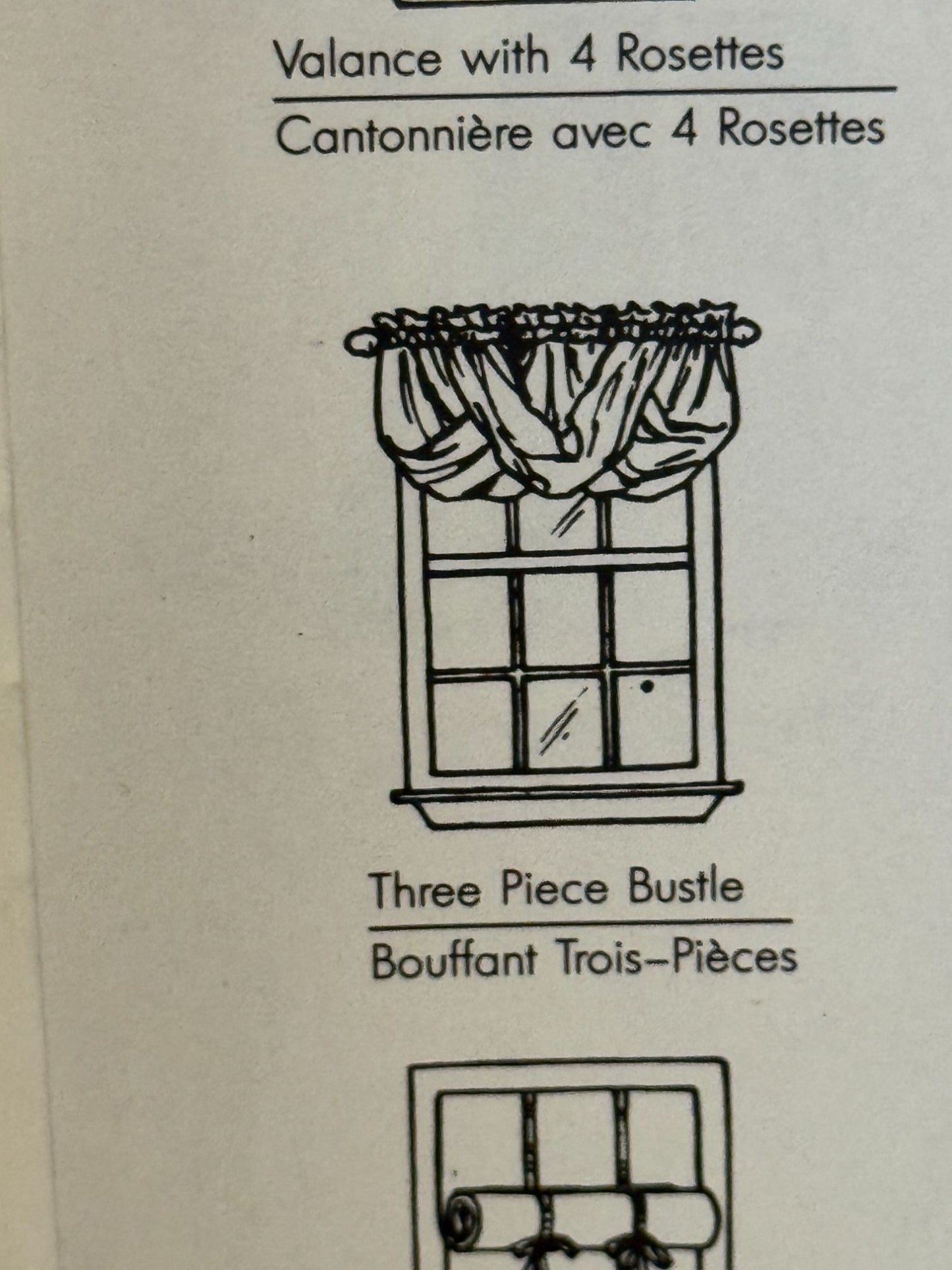 Simplicity Sewing Pattern 9799 Easy House Curtains Window Treatment Swag Valance