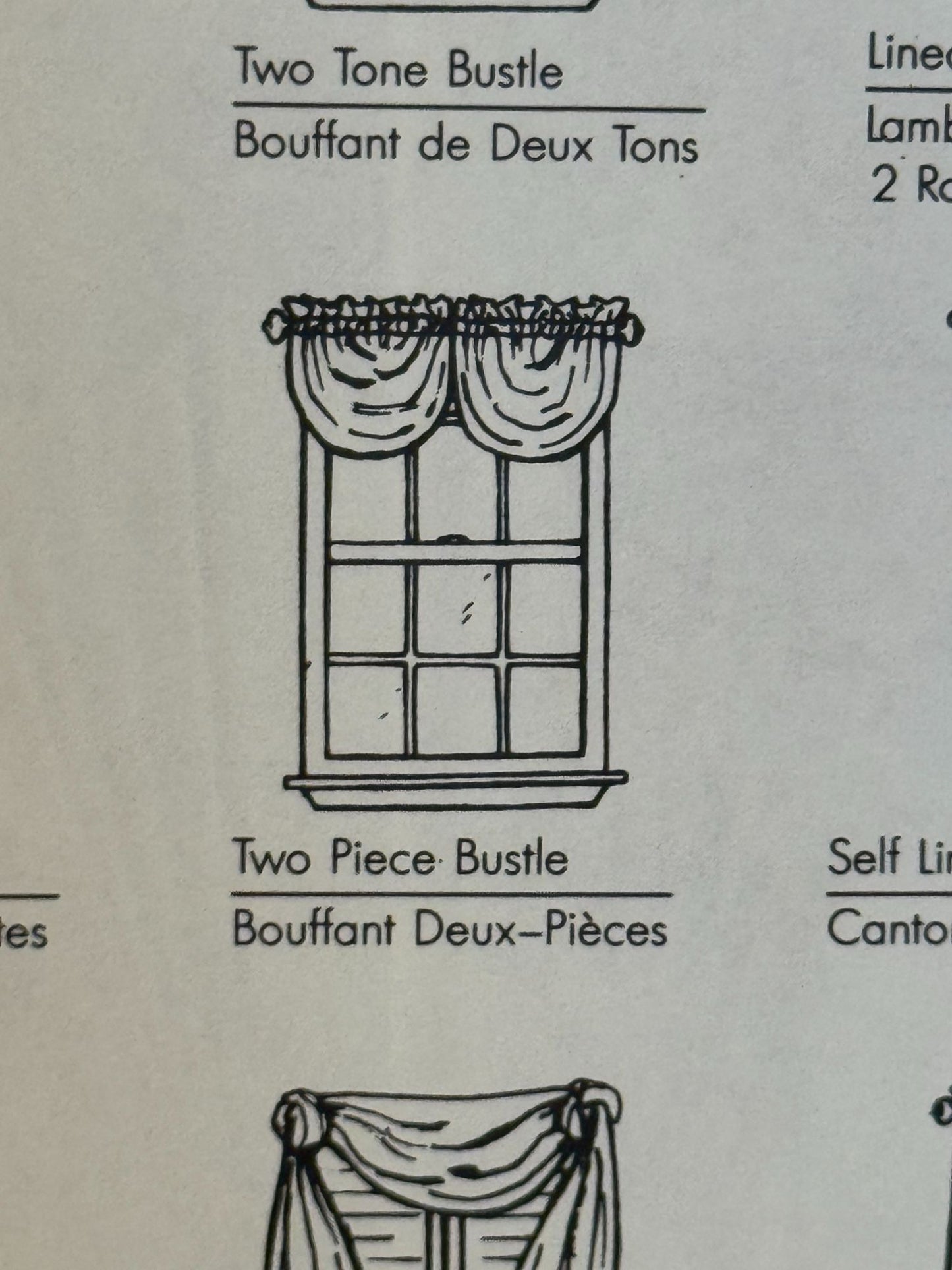 Simplicity Sewing Pattern 9799 Easy House Curtains Window Treatment Swag Valance