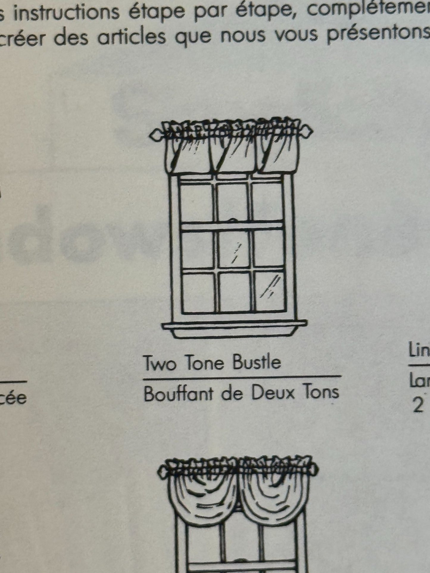 Simplicity Sewing Pattern 9799 Easy House Curtains Window Treatment Swag Valance