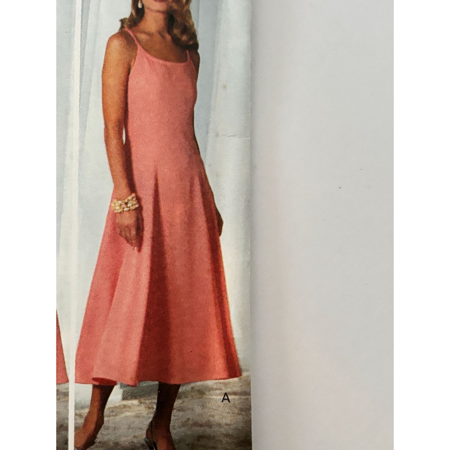 Butterick Sewing Pattern 6554 Dress Evening Formal 90s Minimalist Easy UC 6 8 10