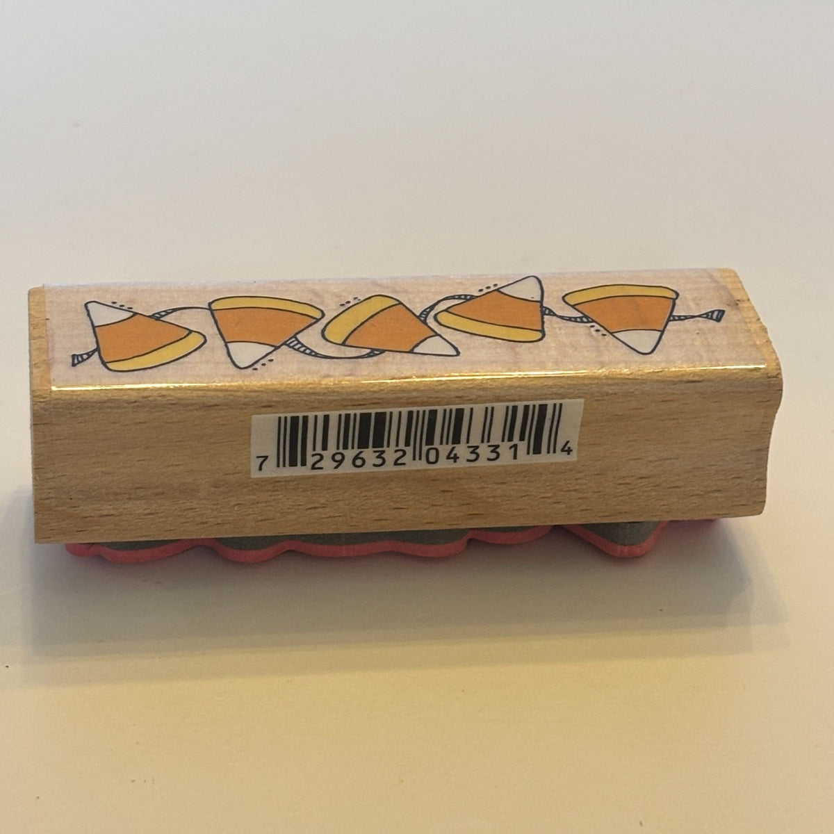 Studio G Rubber Stamp Candy Corn Halloween Card Making Border Fall Season Banner Garland