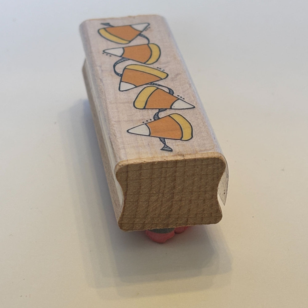 Studio G Rubber Stamp Candy Corn Halloween Card Making Border Fall Season Banner Garland