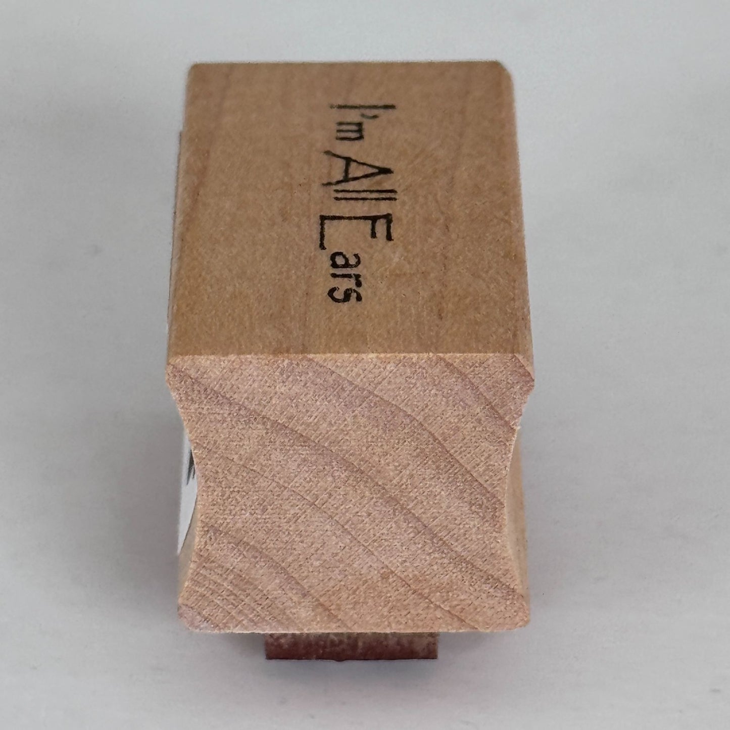 Rosies Roadshow Rubber Stamp I Am All Ears Cardmaking Words Funny Sentiment Crafting Tool