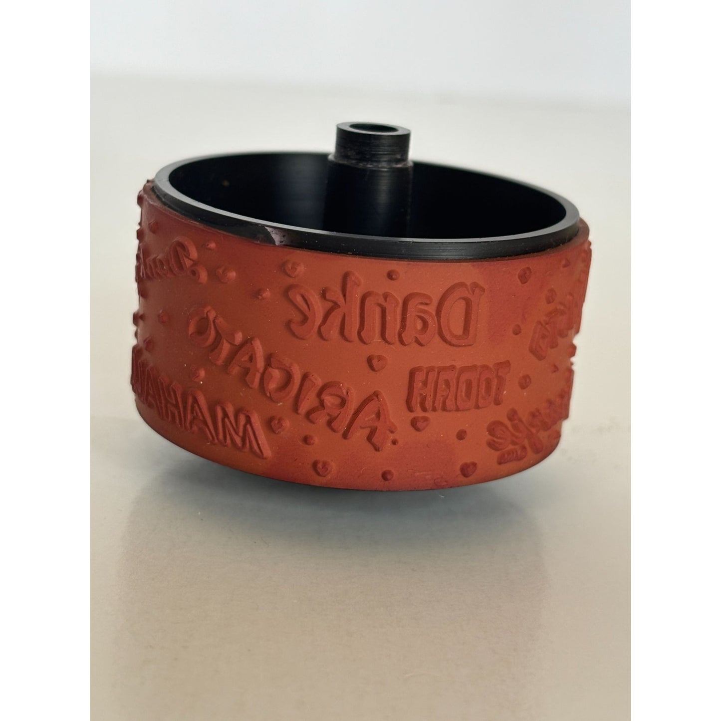 Stampin Around Rubber Stamp Merci Gracias Thank You Card Making Border Up Wheel