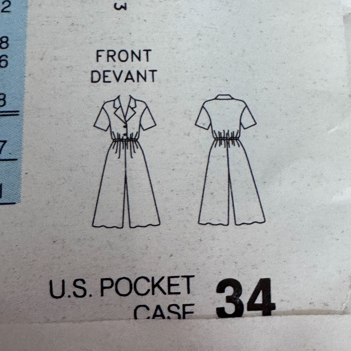 Butterick Sewing Pattern 6880 Culotte Dress Wide Leg Summer 90s Size 12-16 Uncut Vintage