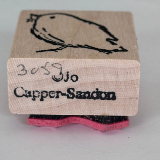Stampotique Rubber Stamp Bird Spring Animal Cardmaking Paper Crafts Scrapbooking Nature Garden Perched Garden