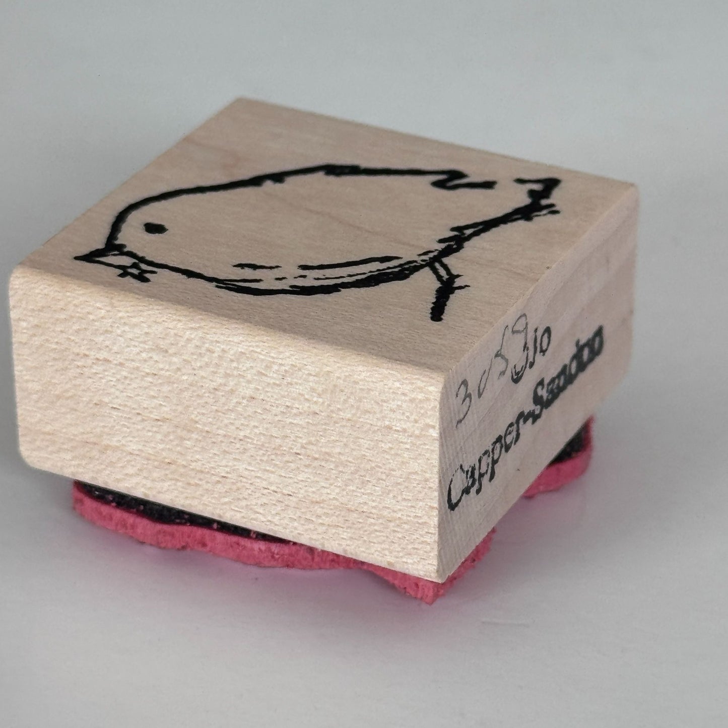 Stampotique Rubber Stamp Bird Spring Animal Cardmaking Paper Crafts Scrapbooking Nature Garden Perched Garden